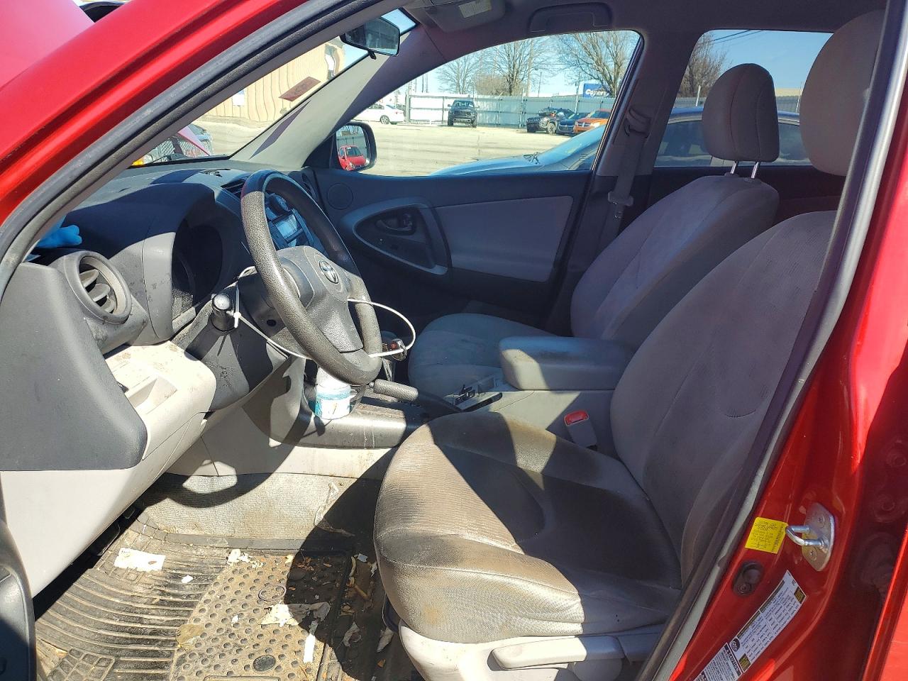 2011 Toyota Rav4 Base Red vin: 2T3BF4DV1BW135362