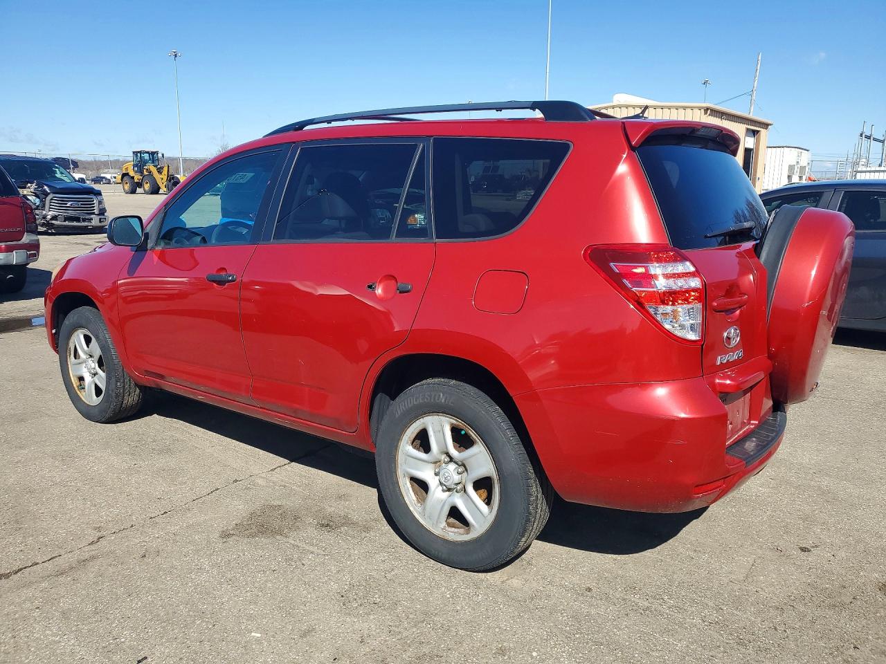 2011 Toyota Rav4 Base Red vin: 2T3BF4DV1BW135362