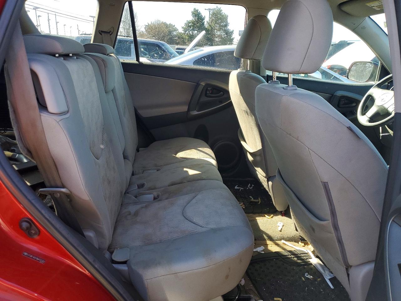 2011 Toyota Rav4 Base Red vin: 2T3BF4DV1BW135362