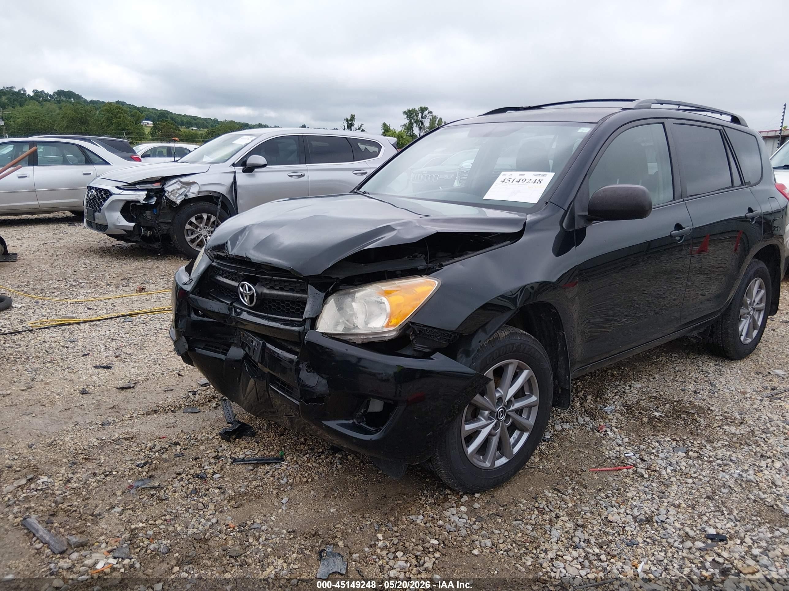2011 Toyota Rav4   Black vin: 2T3BF4DV1BW140691