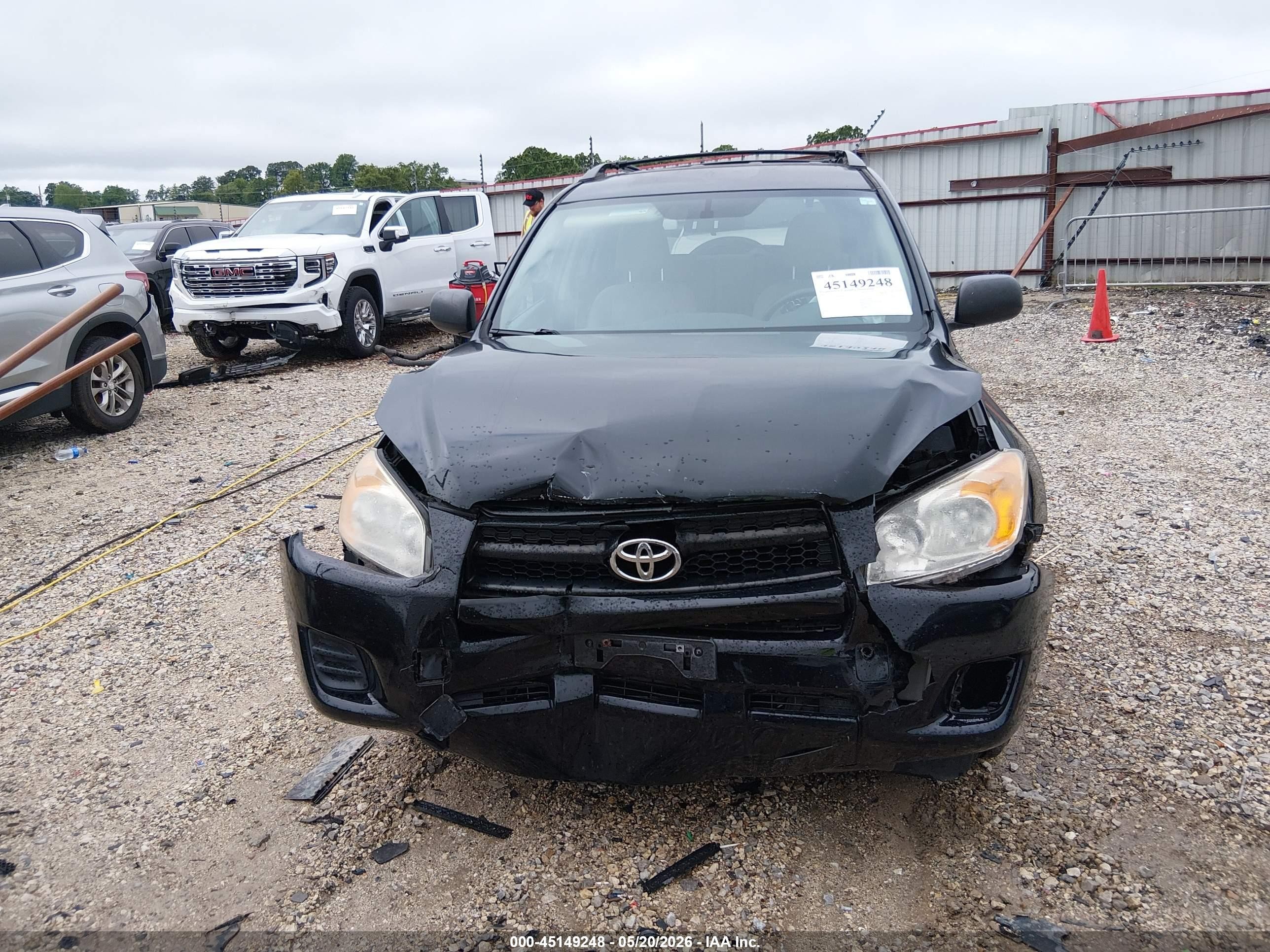 2011 Toyota Rav4   Black vin: 2T3BF4DV1BW140691
