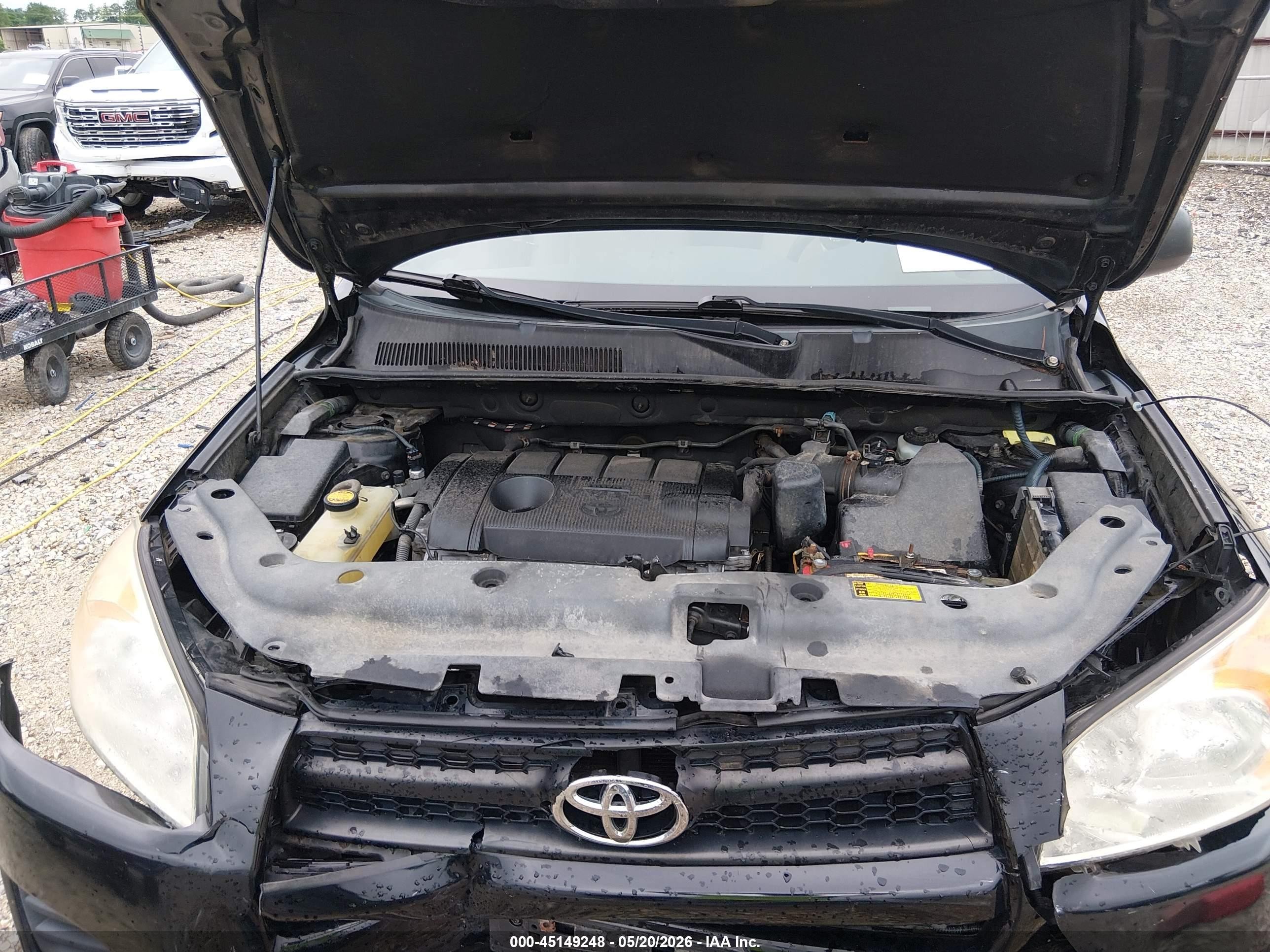 2011 Toyota Rav4   Black vin: 2T3BF4DV1BW140691