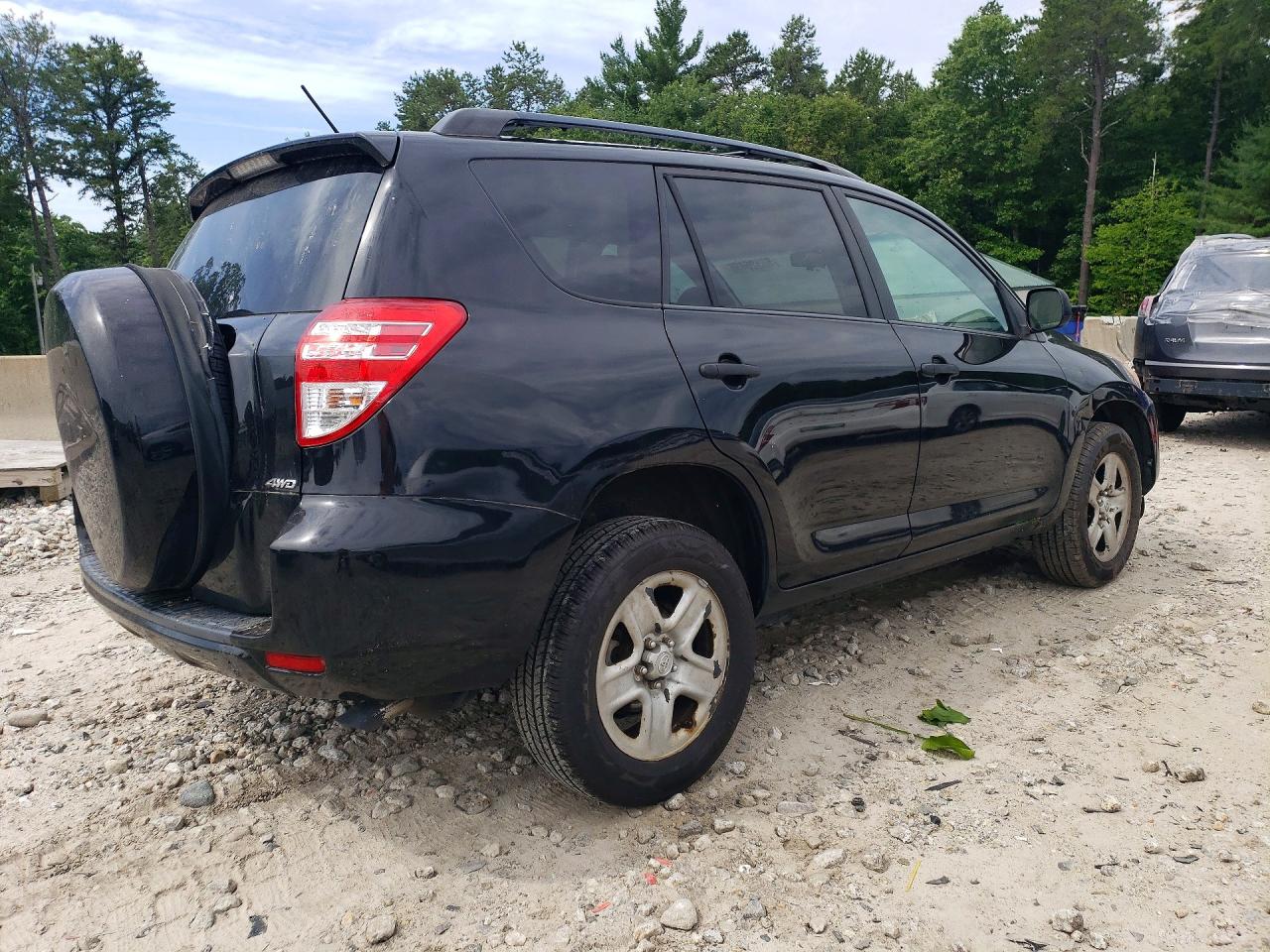 2011 Toyota Rav4 Base Black vin: 2T3BF4DV1BW145261