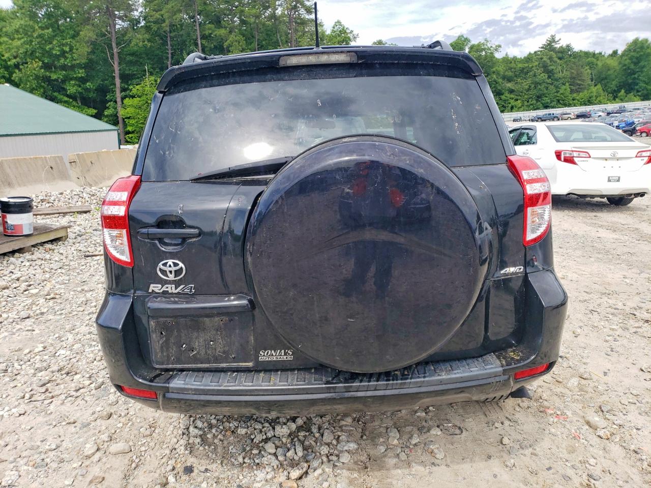2011 Toyota Rav4 Base Black vin: 2T3BF4DV1BW145261