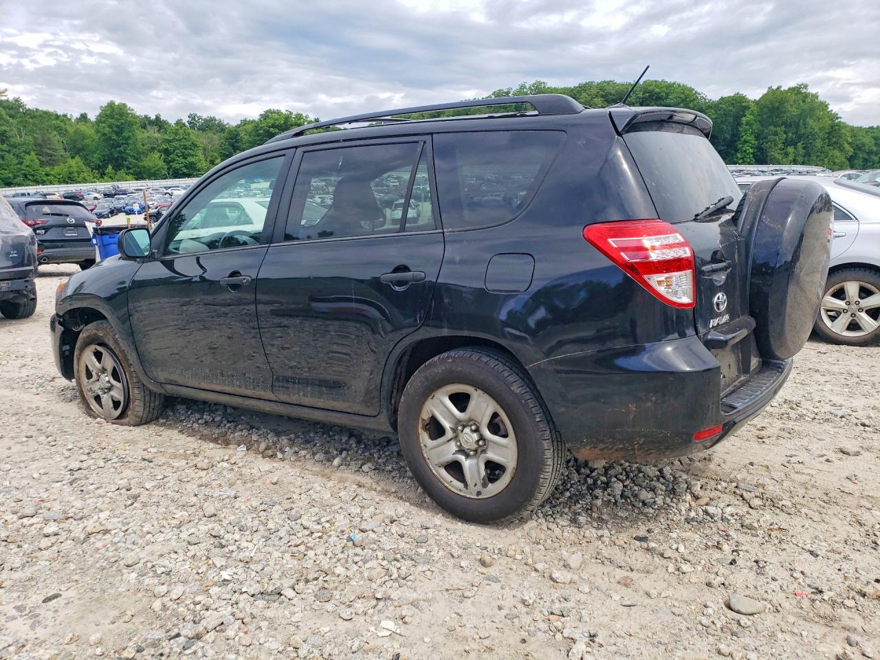 2011 Toyota Rav4 Base Black vin: 2T3BF4DV1BW145261