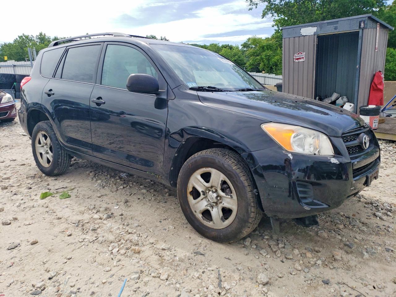 2011 Toyota Rav4 Base Black vin: 2T3BF4DV1BW145261