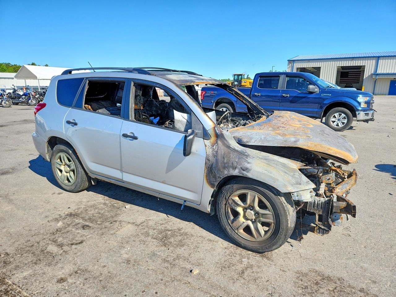2011 Toyota Rav4 Base Silver vin: 2T3BF4DV1BW146880