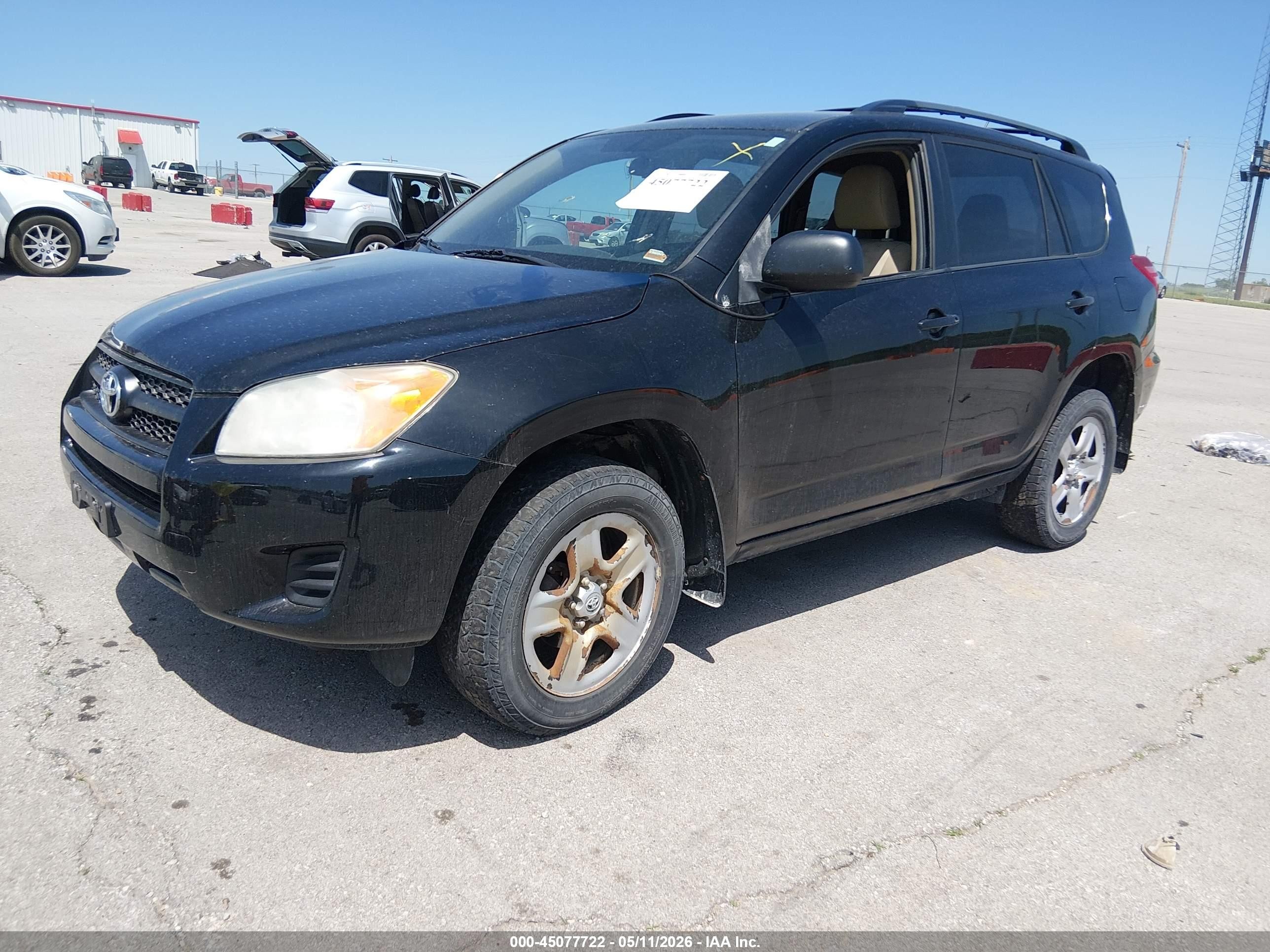 2011 Toyota Rav4   Black vin: 2T3BF4DV1BW165915