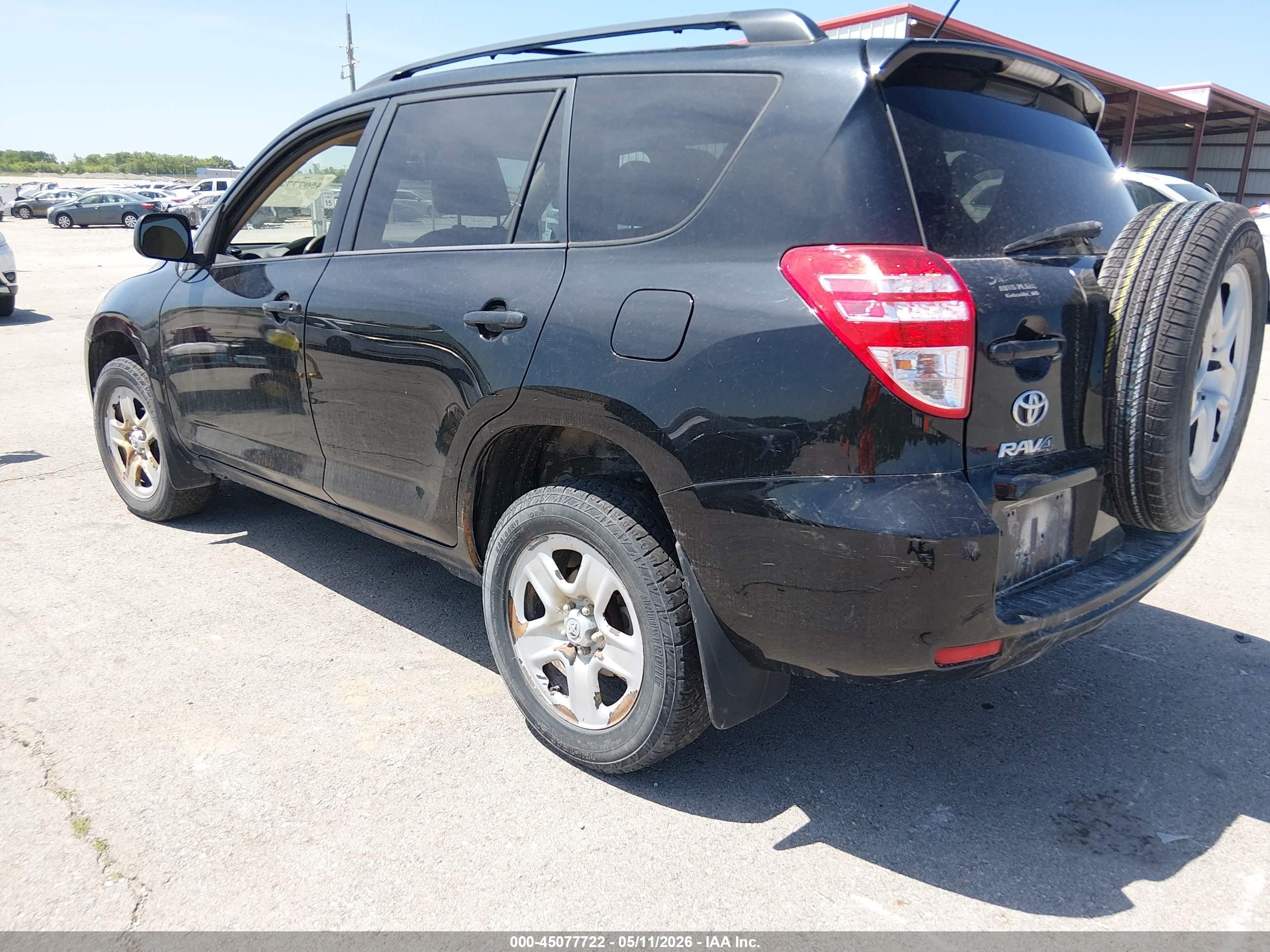 2011 Toyota Rav4   Black vin: 2T3BF4DV1BW165915