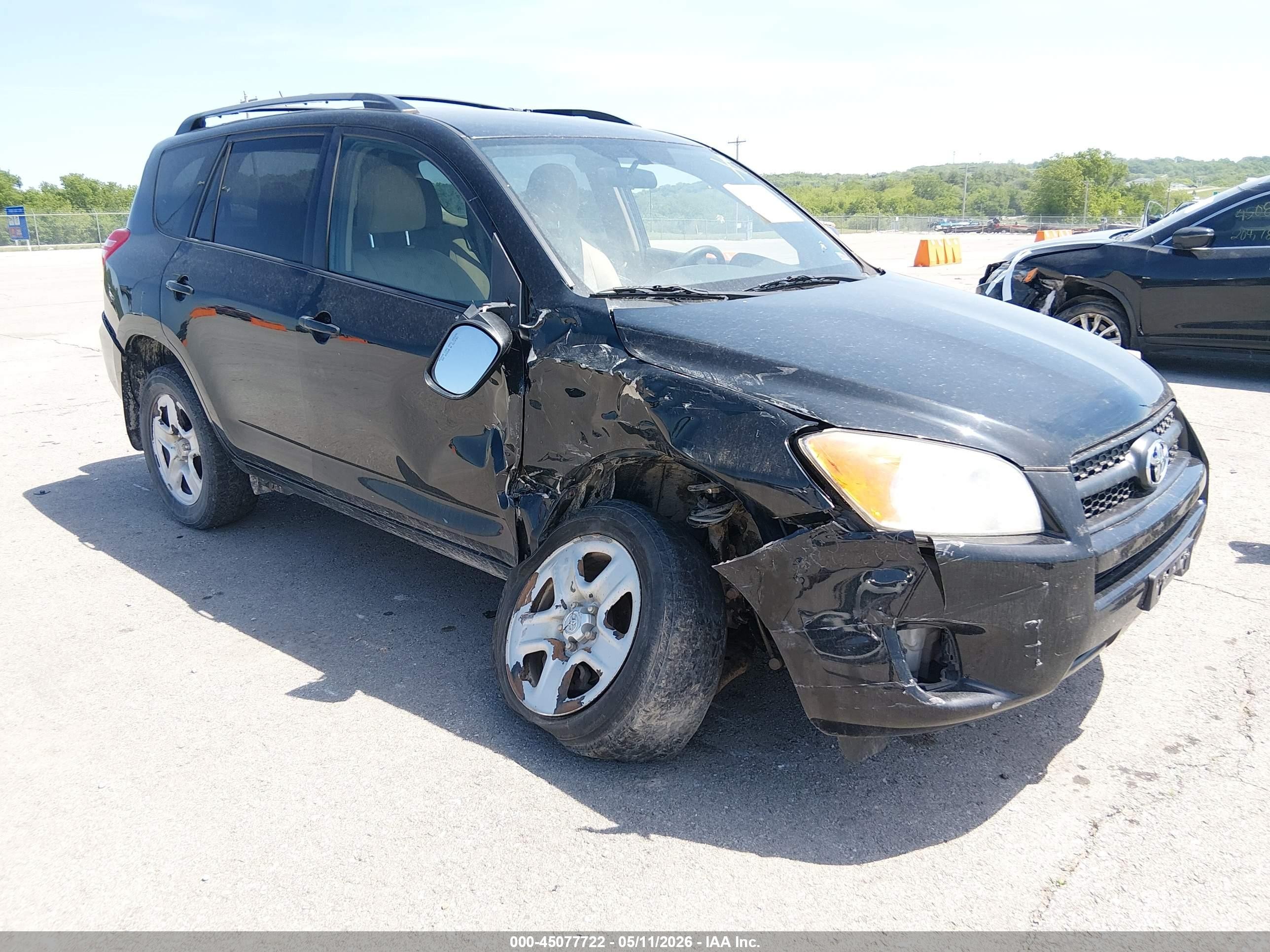 2011 Toyota Rav4   Black vin: 2T3BF4DV1BW165915
