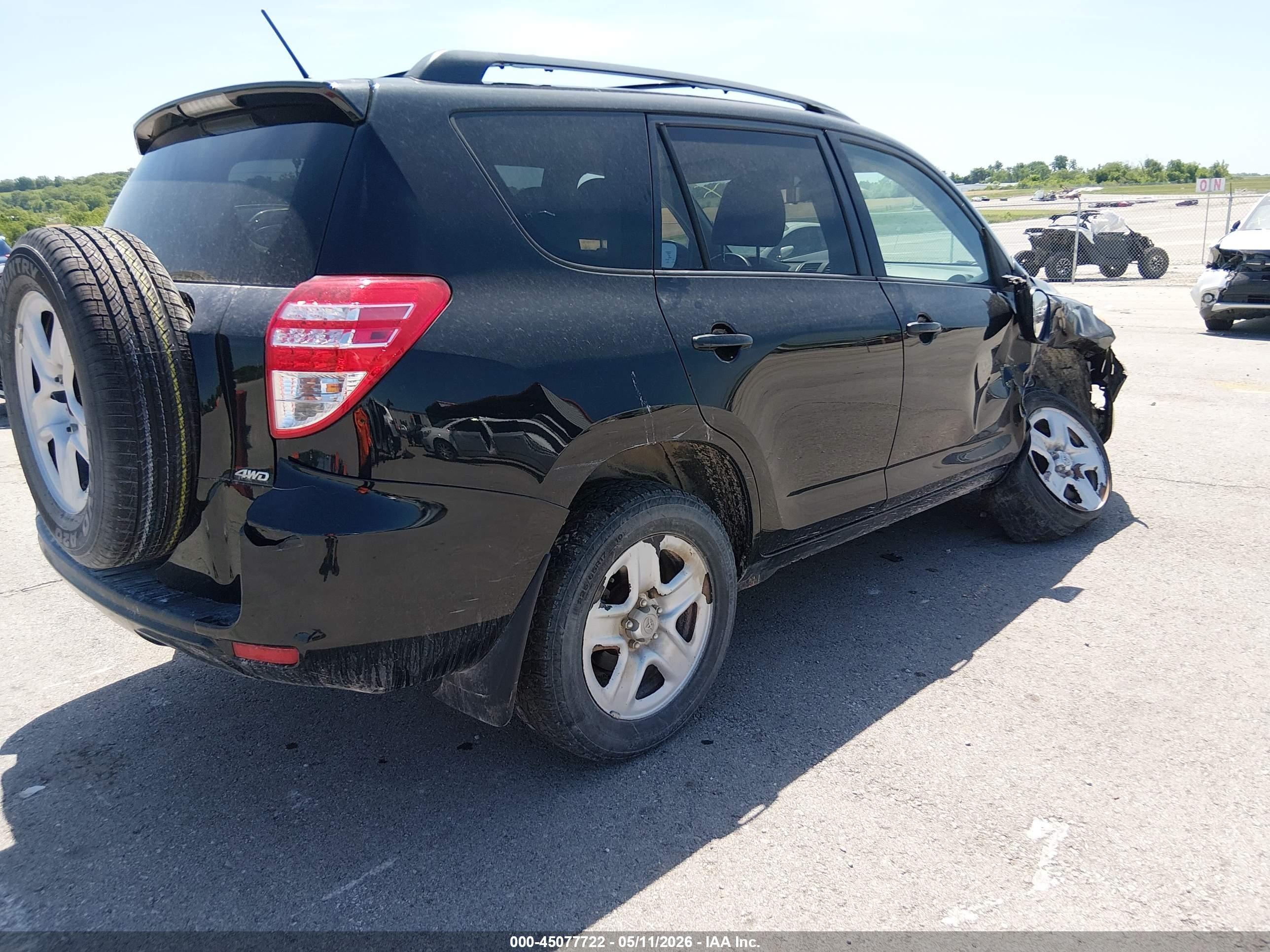 2011 Toyota Rav4   Black vin: 2T3BF4DV1BW165915