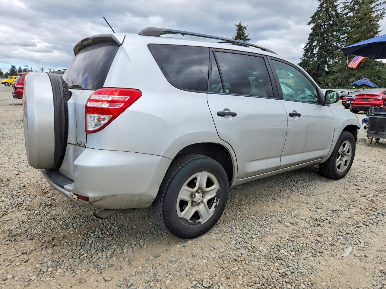 2011 Toyota Rav4 Base Silver vin: 2T3BF4DV1BW171455