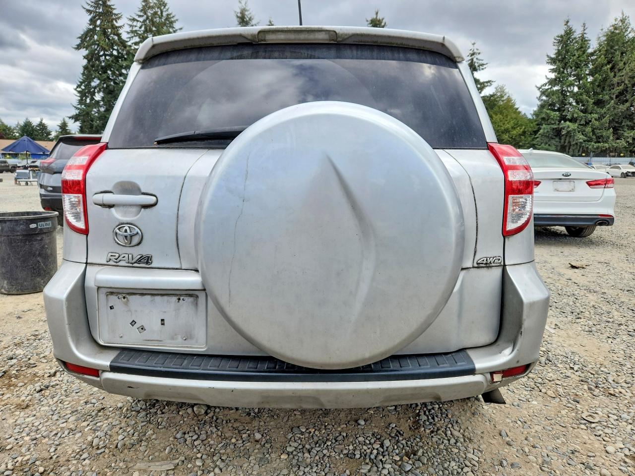 2011 Toyota Rav4 Base Silver vin: 2T3BF4DV1BW171455
