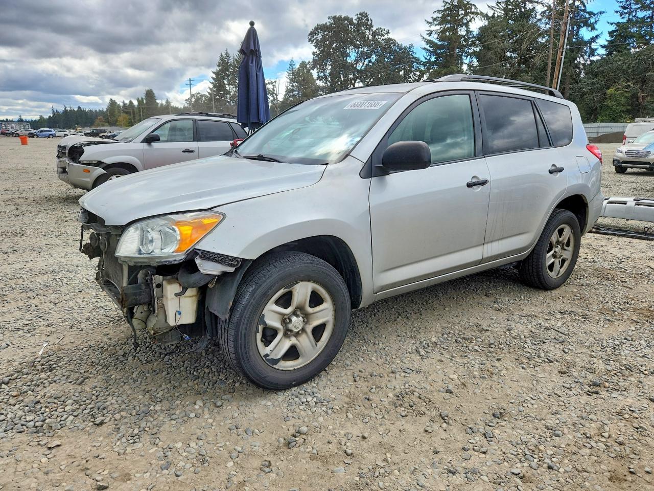 2011 Toyota Rav4 Base Silver vin: 2T3BF4DV1BW171455