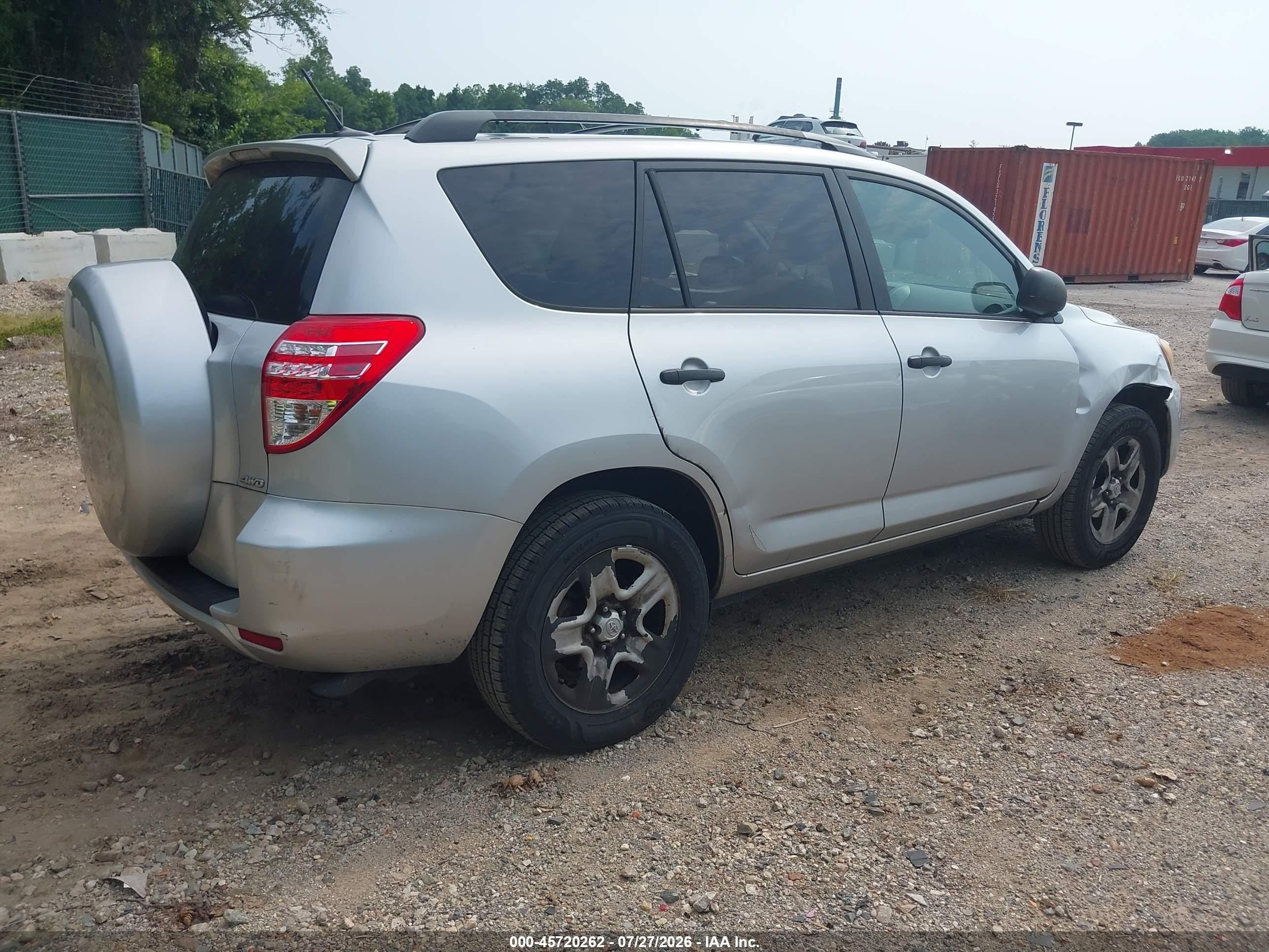 2011 Toyota Rav4   Silver vin: 2T3BF4DV1BW171519