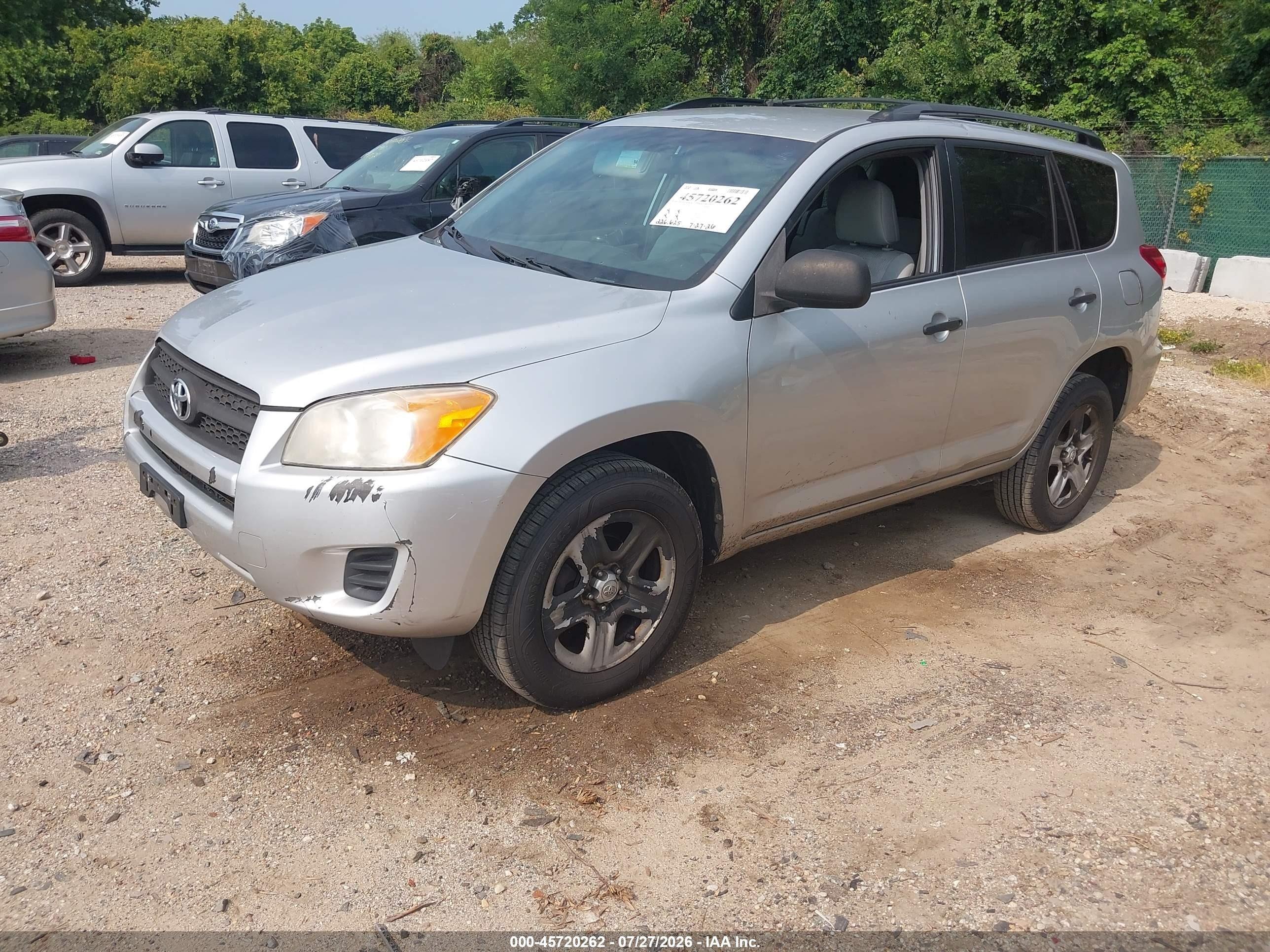 2011 Toyota Rav4   Silver vin: 2T3BF4DV1BW171519