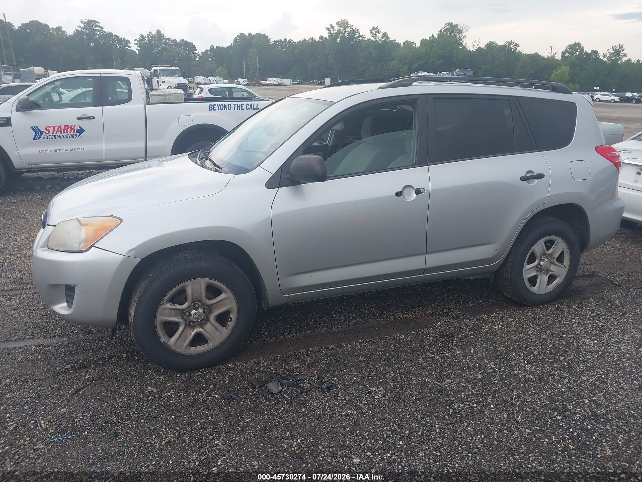 2012 Toyota Rav4   Серебряный vin: 2T3BF4DV1CW192307