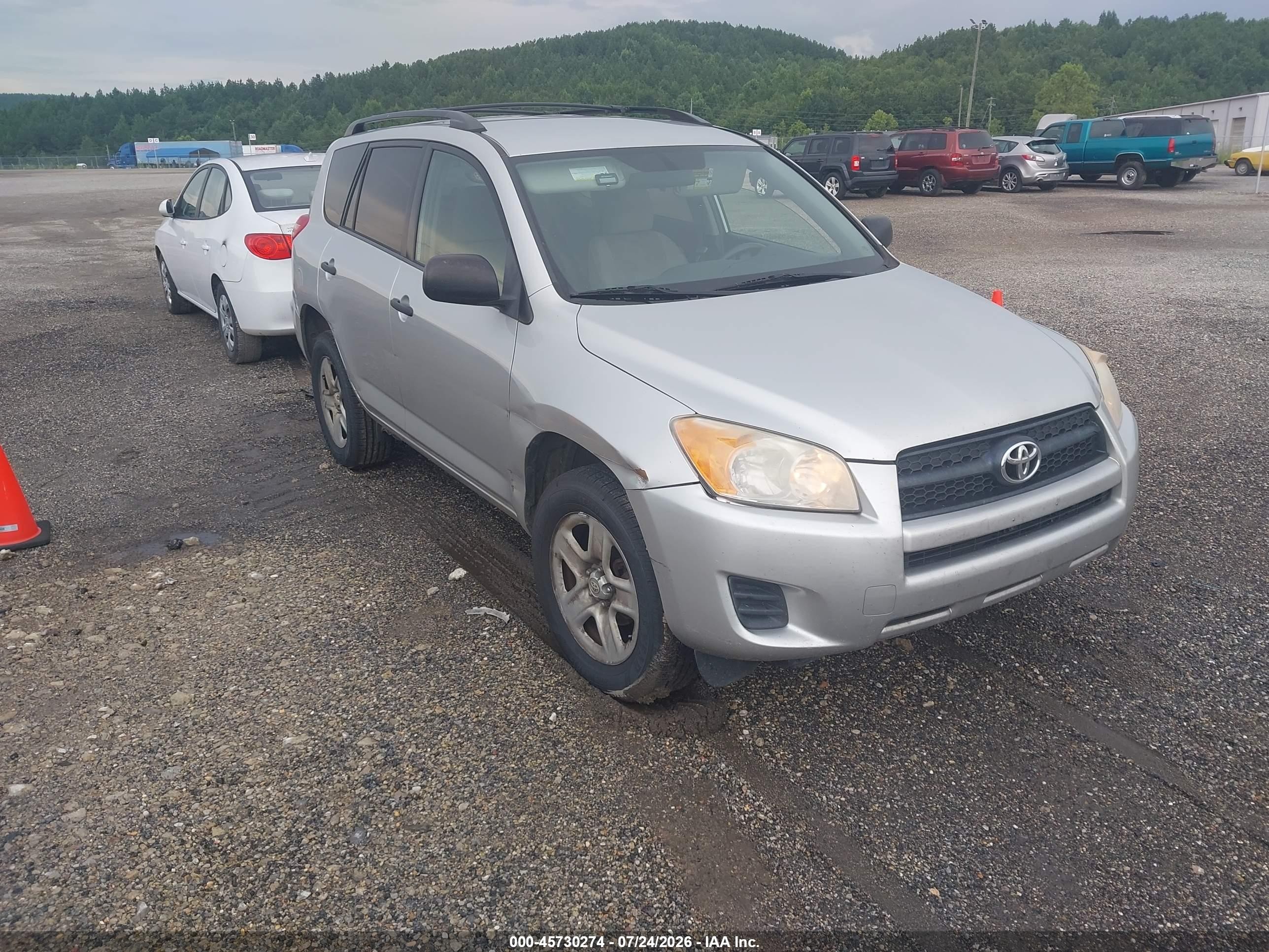 2012 Toyota Rav4   Серебряный vin: 2T3BF4DV1CW192307