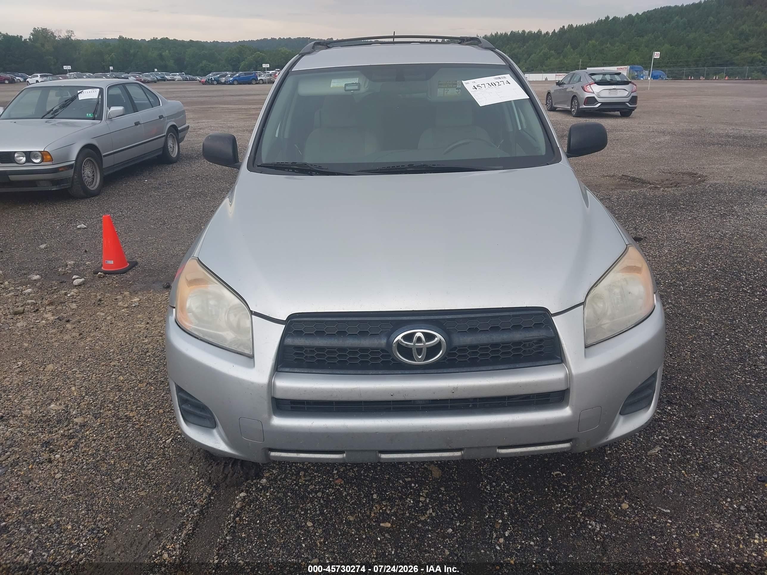 2012 Toyota Rav4   Серебряный vin: 2T3BF4DV1CW192307