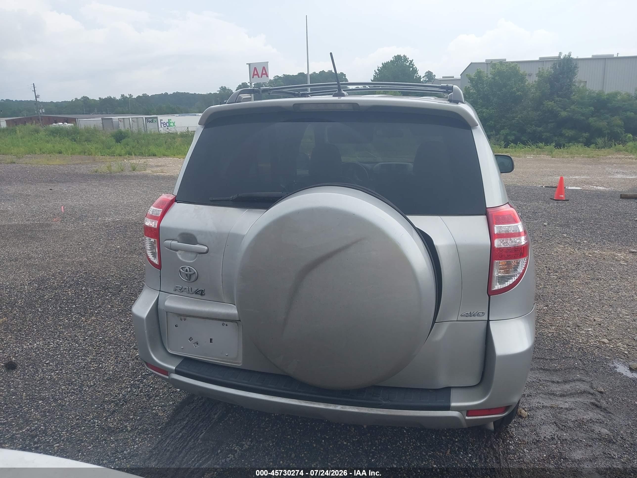 2012 Toyota Rav4   Серебряный vin: 2T3BF4DV1CW192307