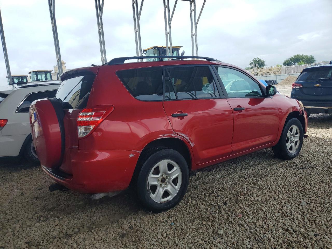2012 Toyota Rav4 Base Red vin: 2T3BF4DV1CW193599