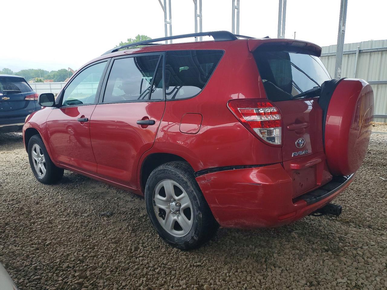 2012 Toyota Rav4 Base Red vin: 2T3BF4DV1CW193599
