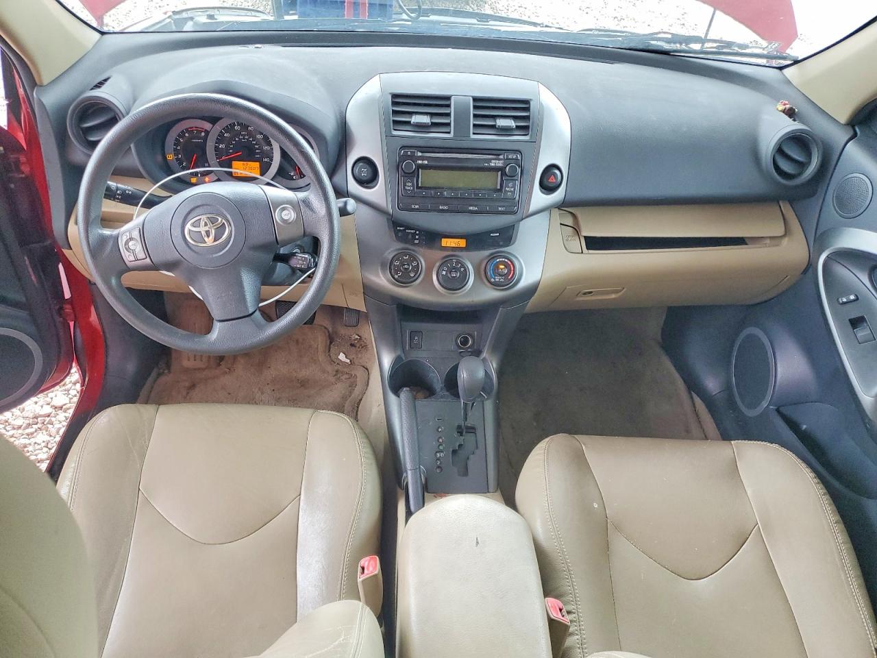 2012 Toyota Rav4 Base Red vin: 2T3BF4DV1CW193599