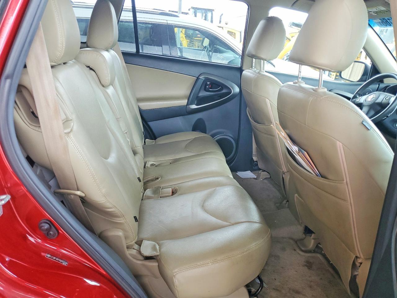 2012 Toyota Rav4 Base Red vin: 2T3BF4DV1CW193599