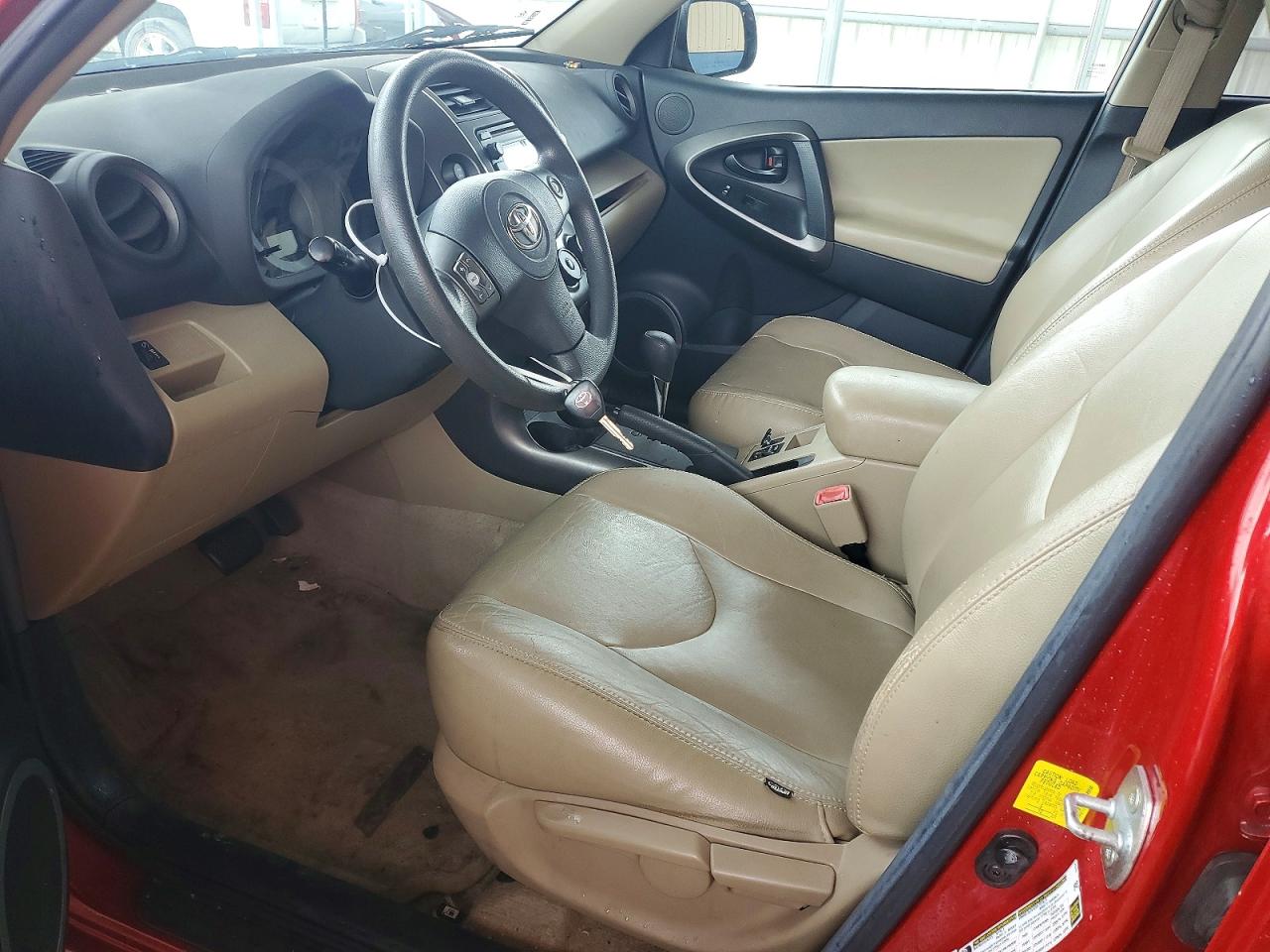 2012 Toyota Rav4 Base Red vin: 2T3BF4DV1CW193599