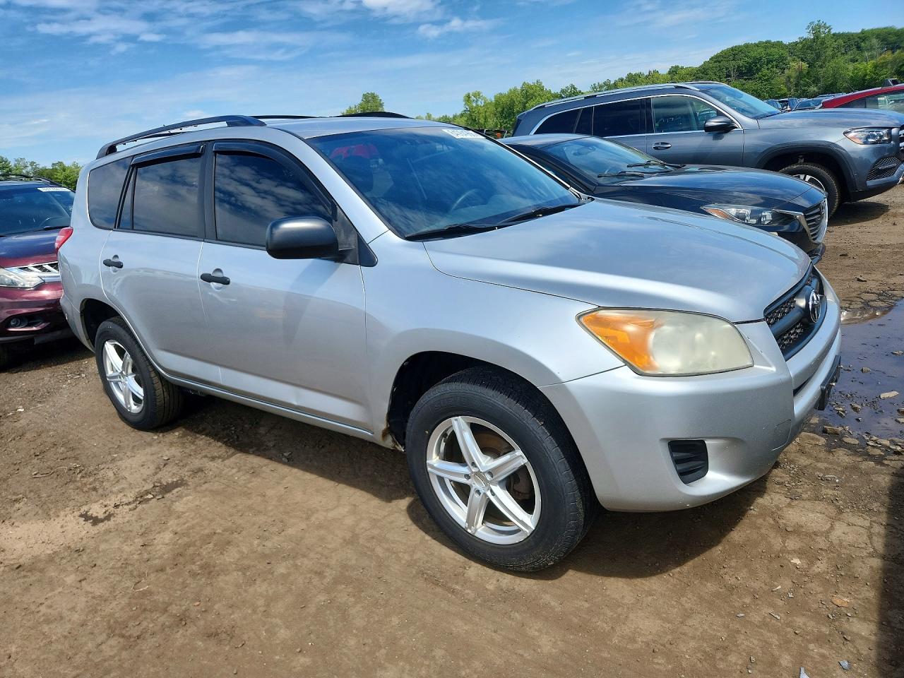 2012 Toyota Rav4 Base Silver vin: 2T3BF4DV1CW194655