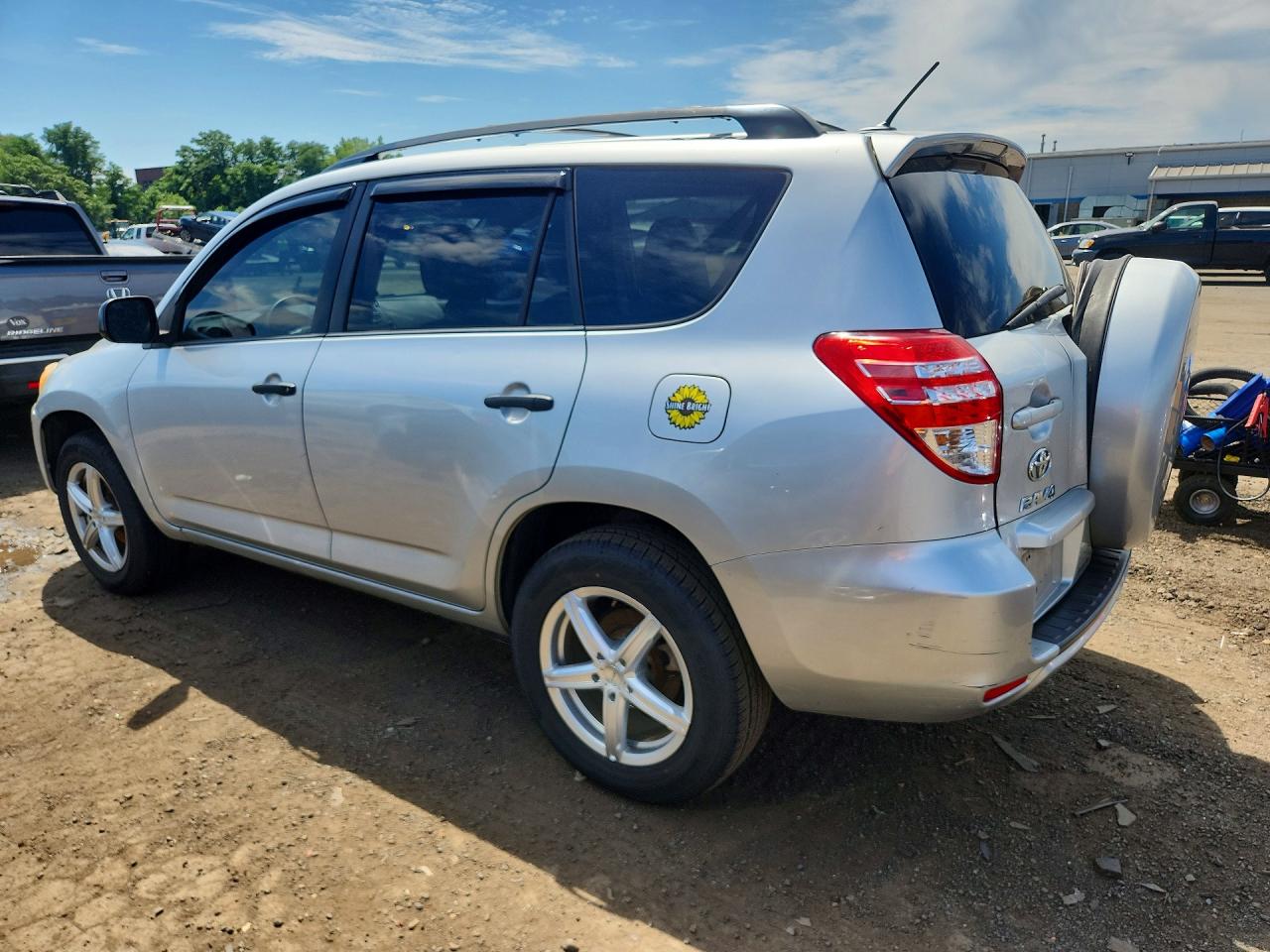 2012 Toyota Rav4 Base Silver vin: 2T3BF4DV1CW194655
