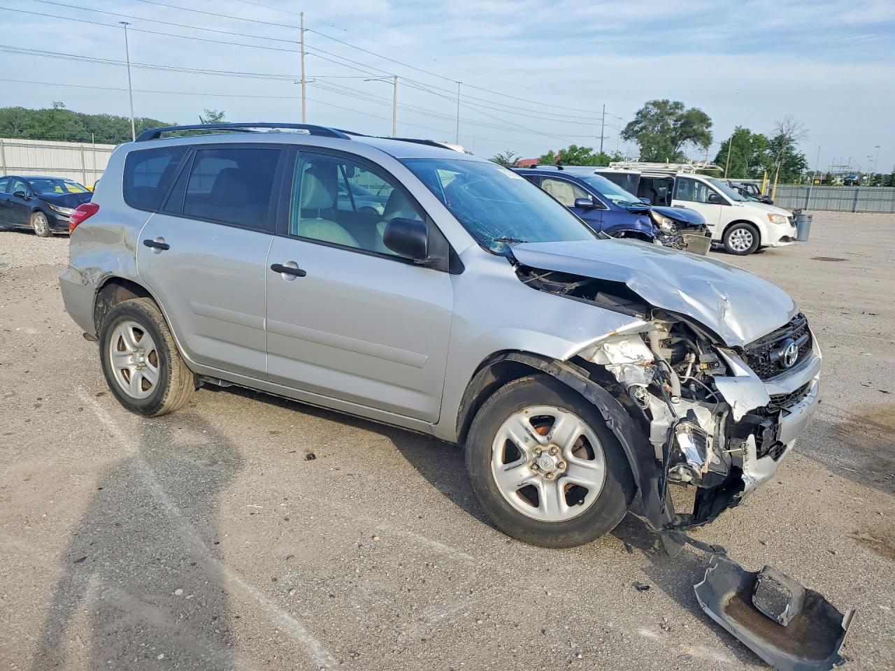 2012 Toyota Rav4 Base Silver vin: 2T3BF4DV1CW204665