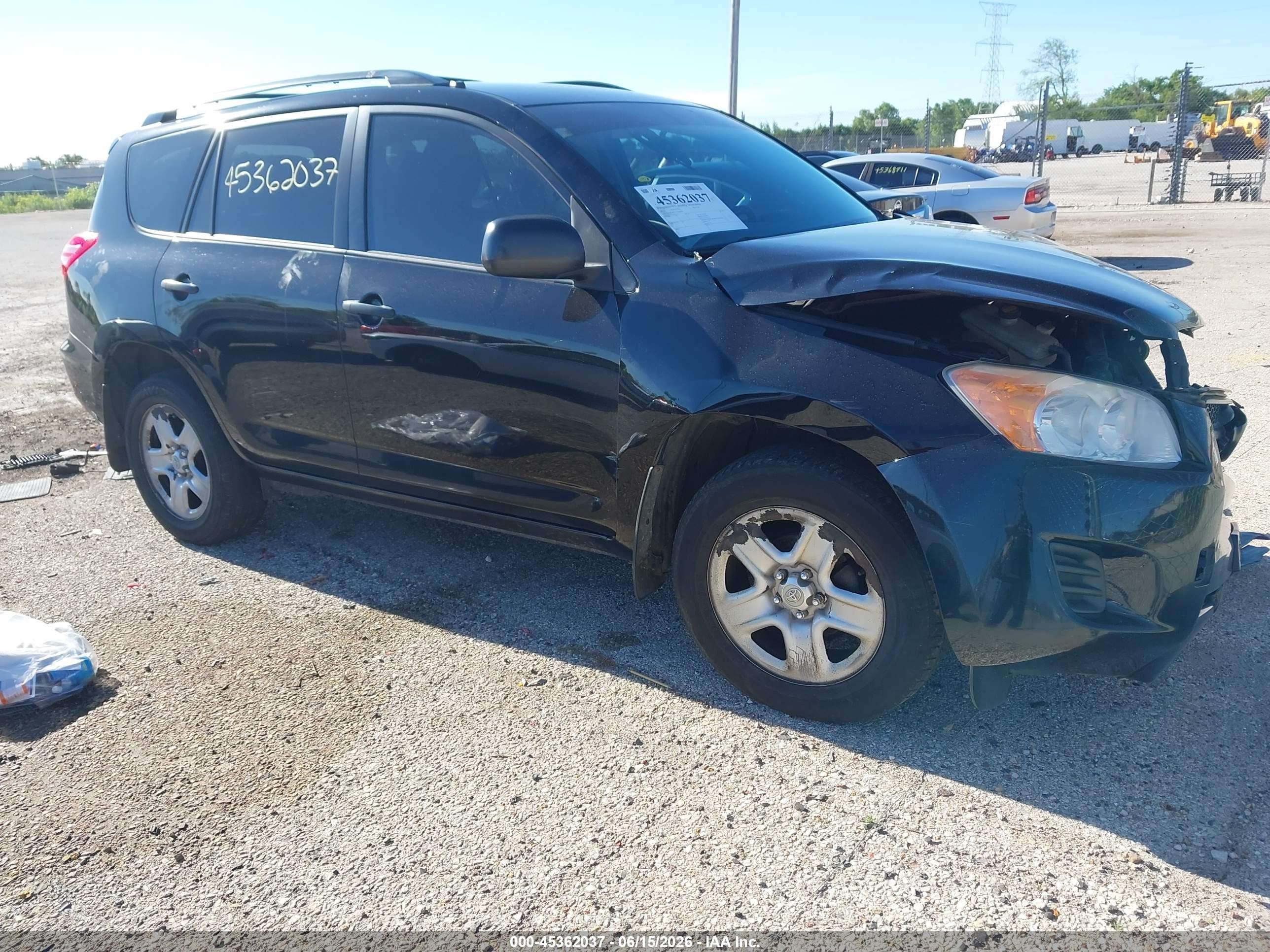 2012 Toyota Rav4 Black vin: 2T3BF4DV1CW209459