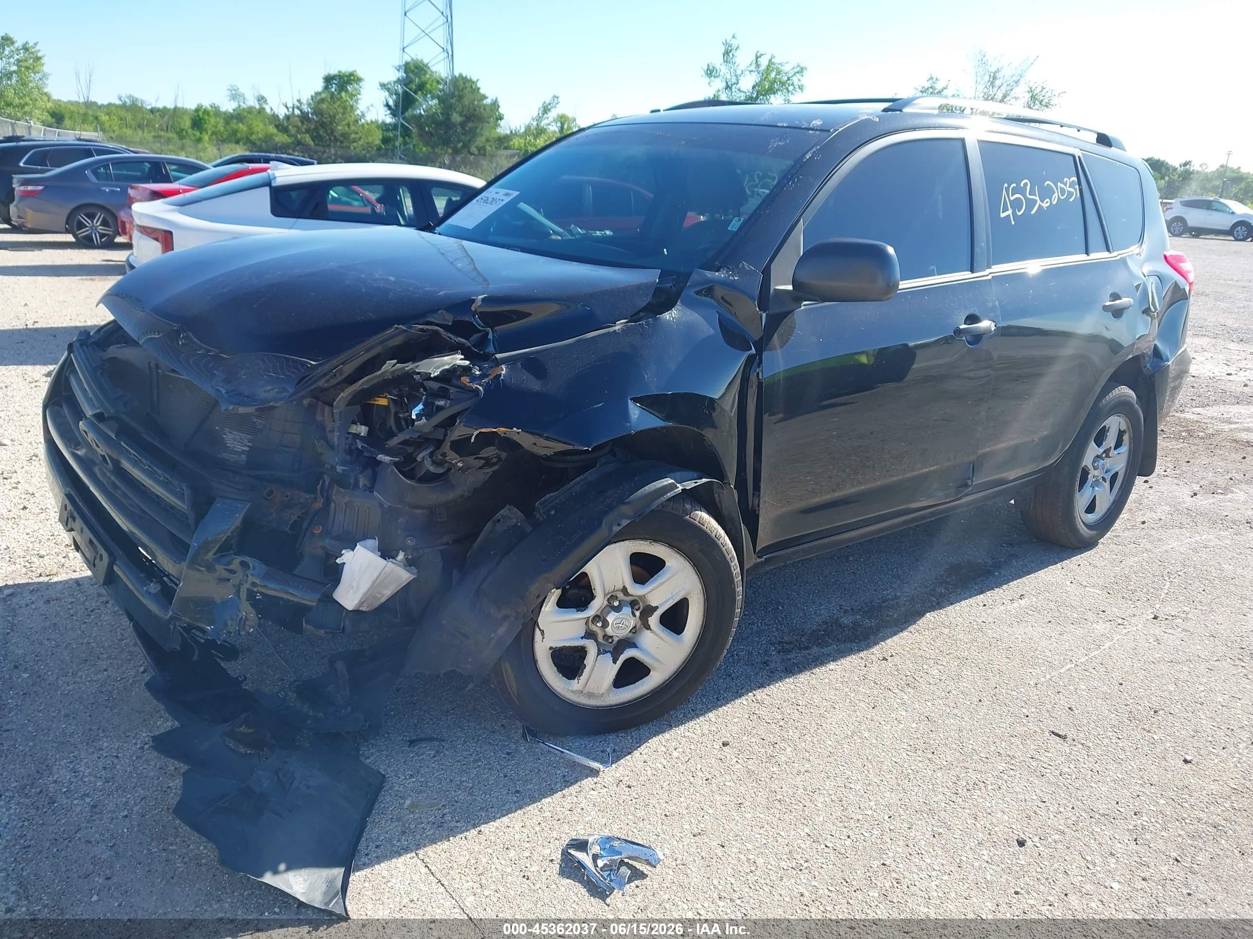 2012 Toyota Rav4 Black vin: 2T3BF4DV1CW209459
