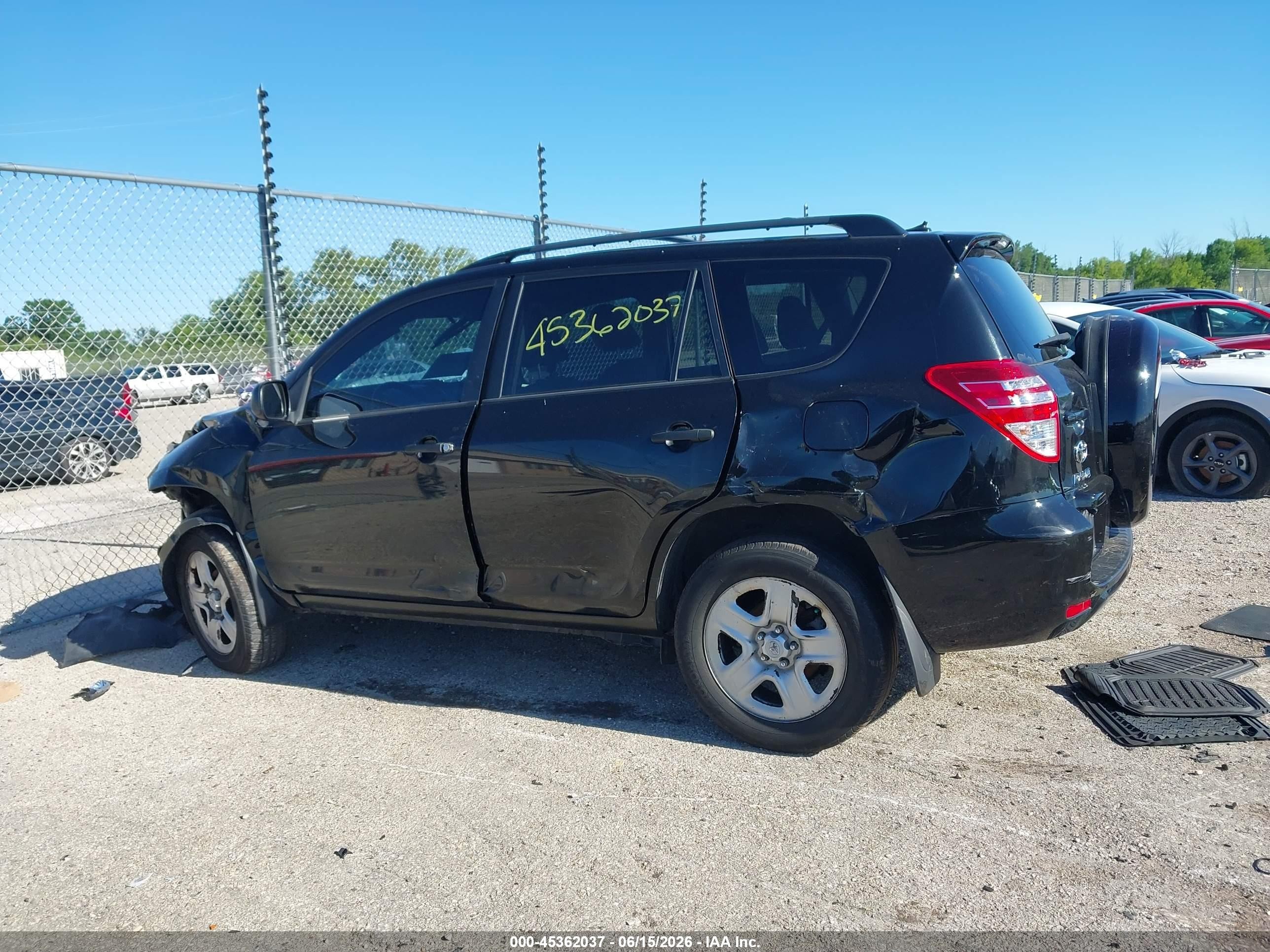 2012 Toyota Rav4 Black vin: 2T3BF4DV1CW209459
