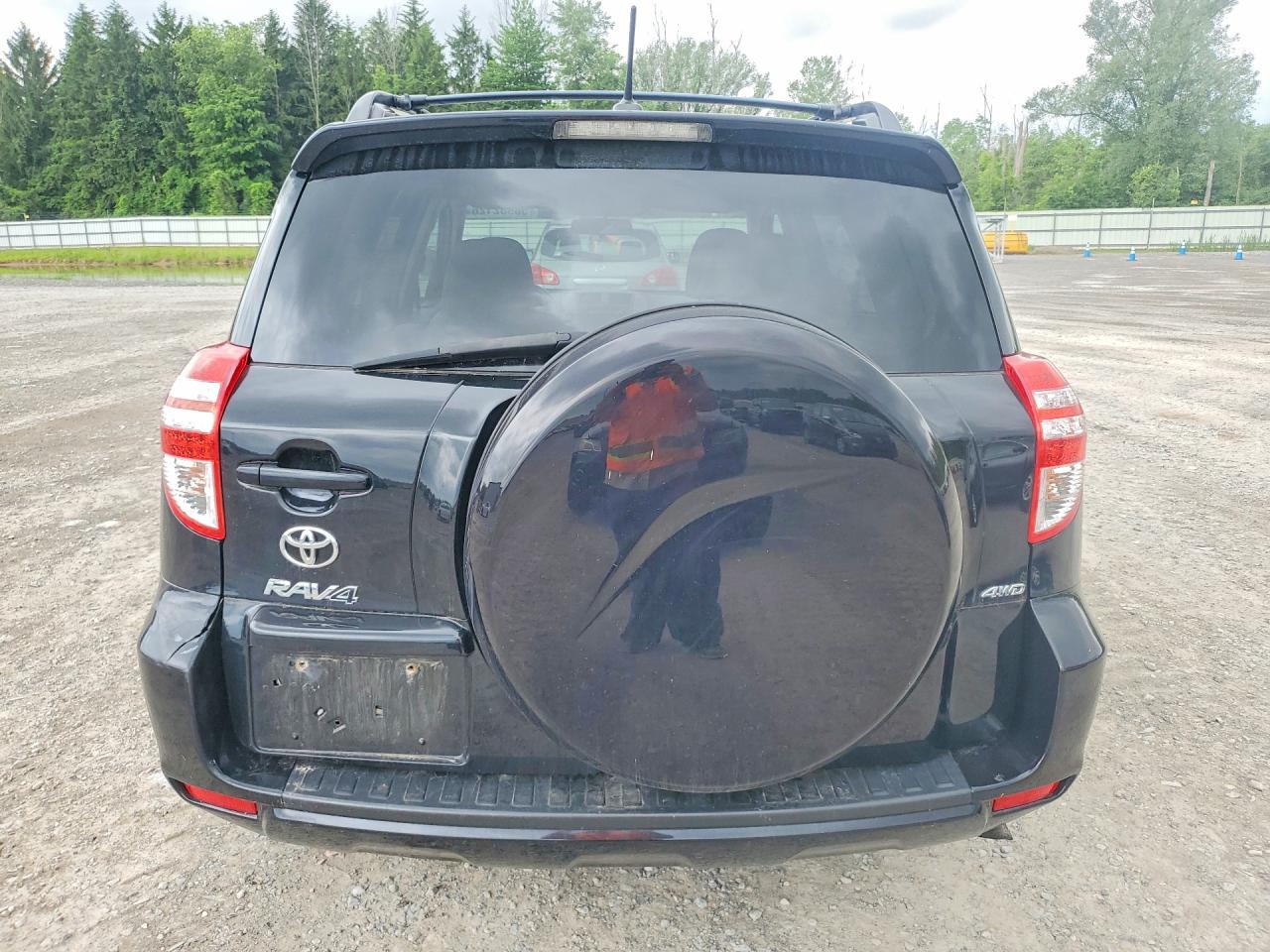 2012 Toyota Rav4 Base Black vin: 2T3BF4DV1CW211115