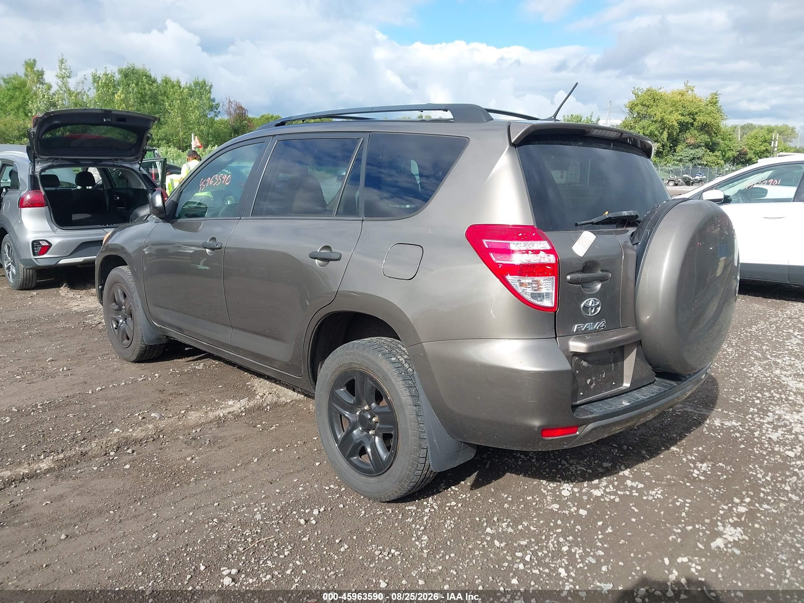 2012 Toyota Rav4   Gray vin: 2T3BF4DV1CW212670