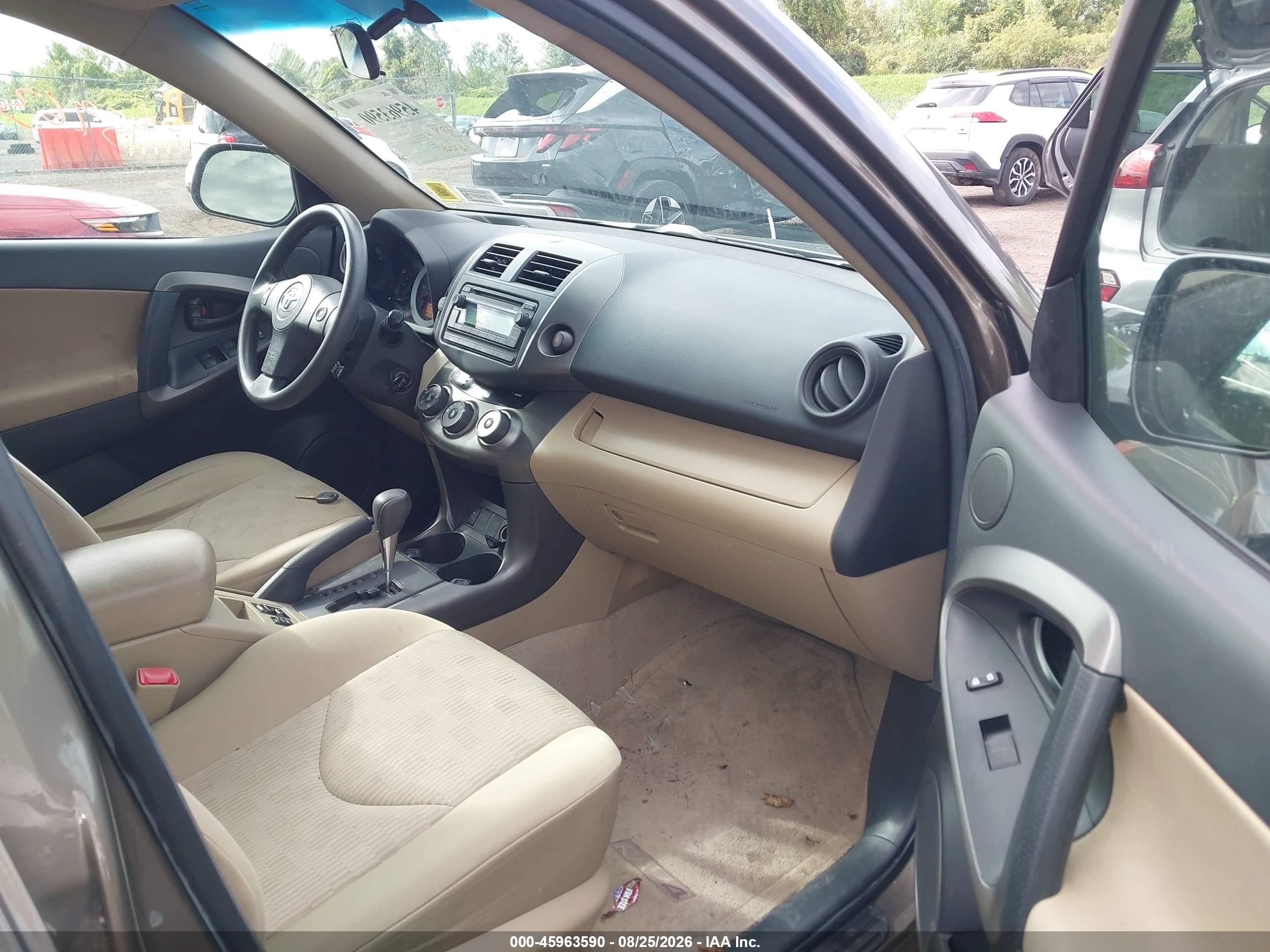 2012 Toyota Rav4   Gray vin: 2T3BF4DV1CW212670