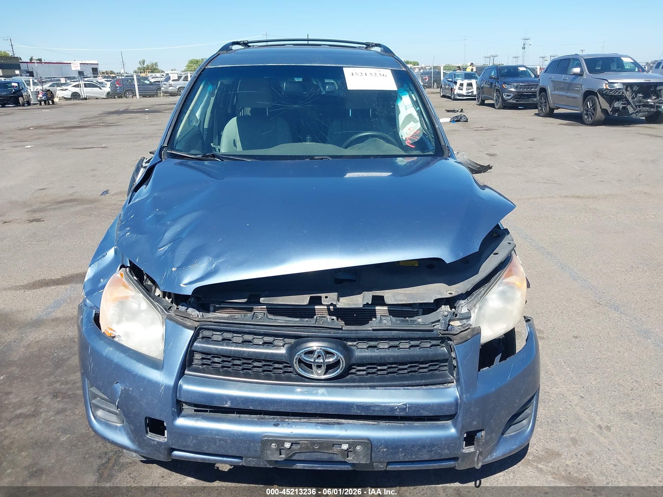 2012 Toyota Rav4   Light Blue vin: 2T3BF4DV1CW218226
