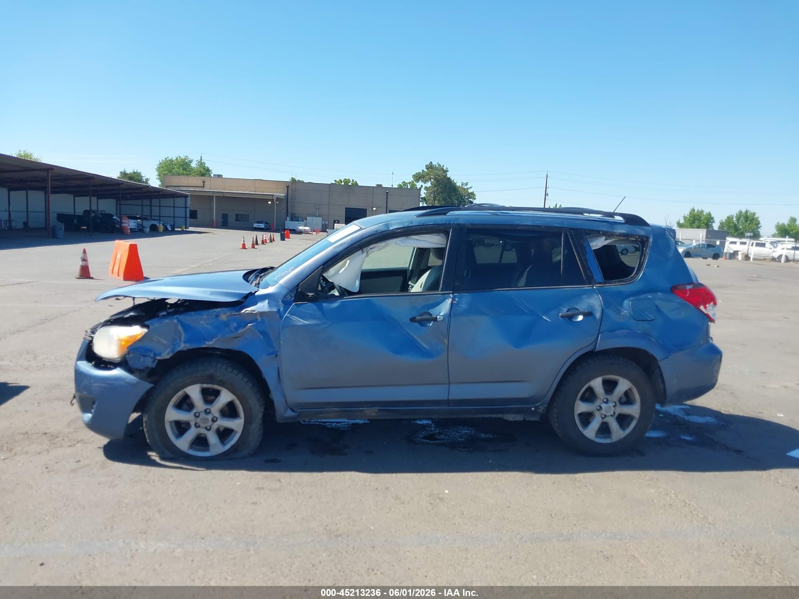 2012 Toyota Rav4   Light Blue vin: 2T3BF4DV1CW218226