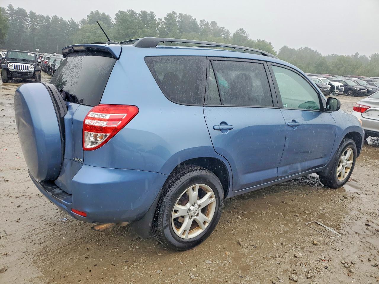 2012 Toyota Rav4 Base Blue vin: 2T3BF4DV1CW237651