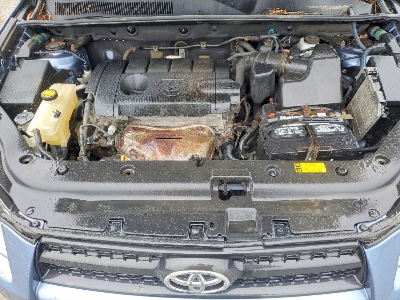 2012 Toyota Rav4 Base Blue vin: 2T3BF4DV1CW237651