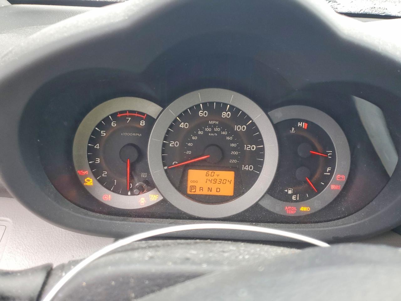 2012 Toyota Rav4 Base Blue vin: 2T3BF4DV1CW237651