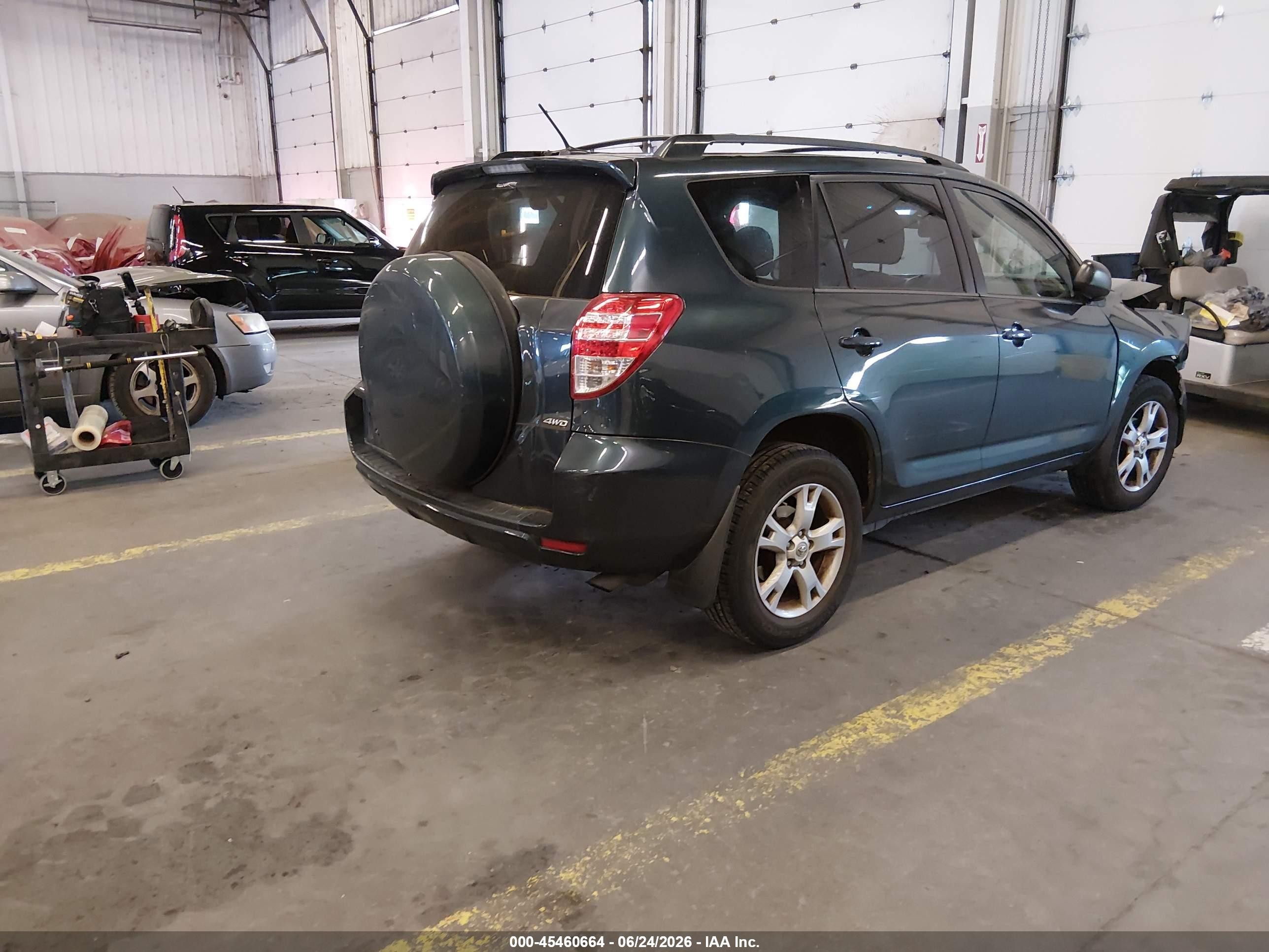 2012 Toyota Rav4   Blue vin: 2T3BF4DV1CW248360
