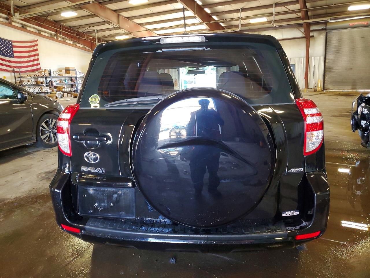 2012 Toyota Rav4 Base Black vin: 2T3BF4DV1CW256703