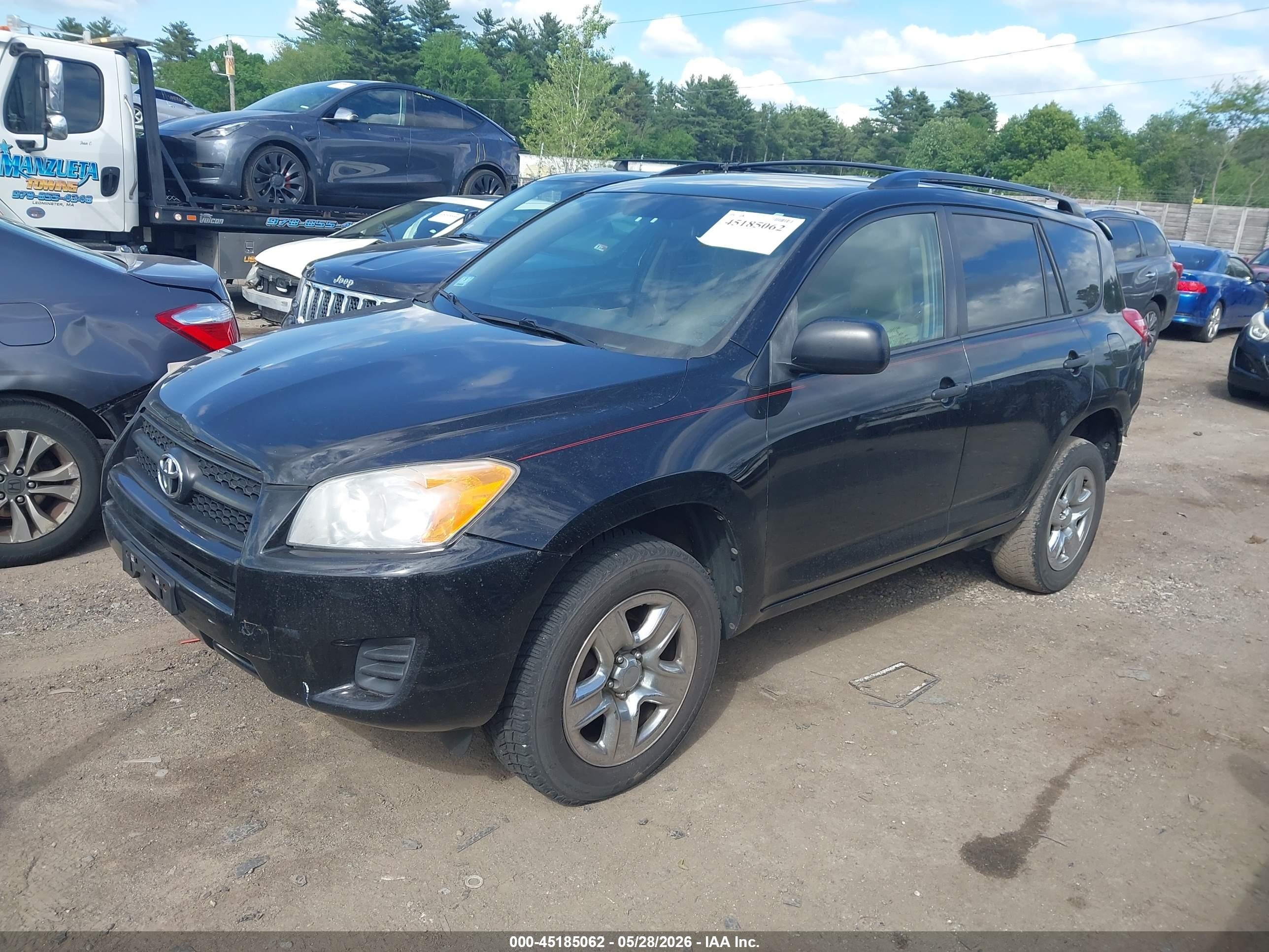 2012 Toyota Rav4   Black vin: 2T3BF4DV1CW256989
