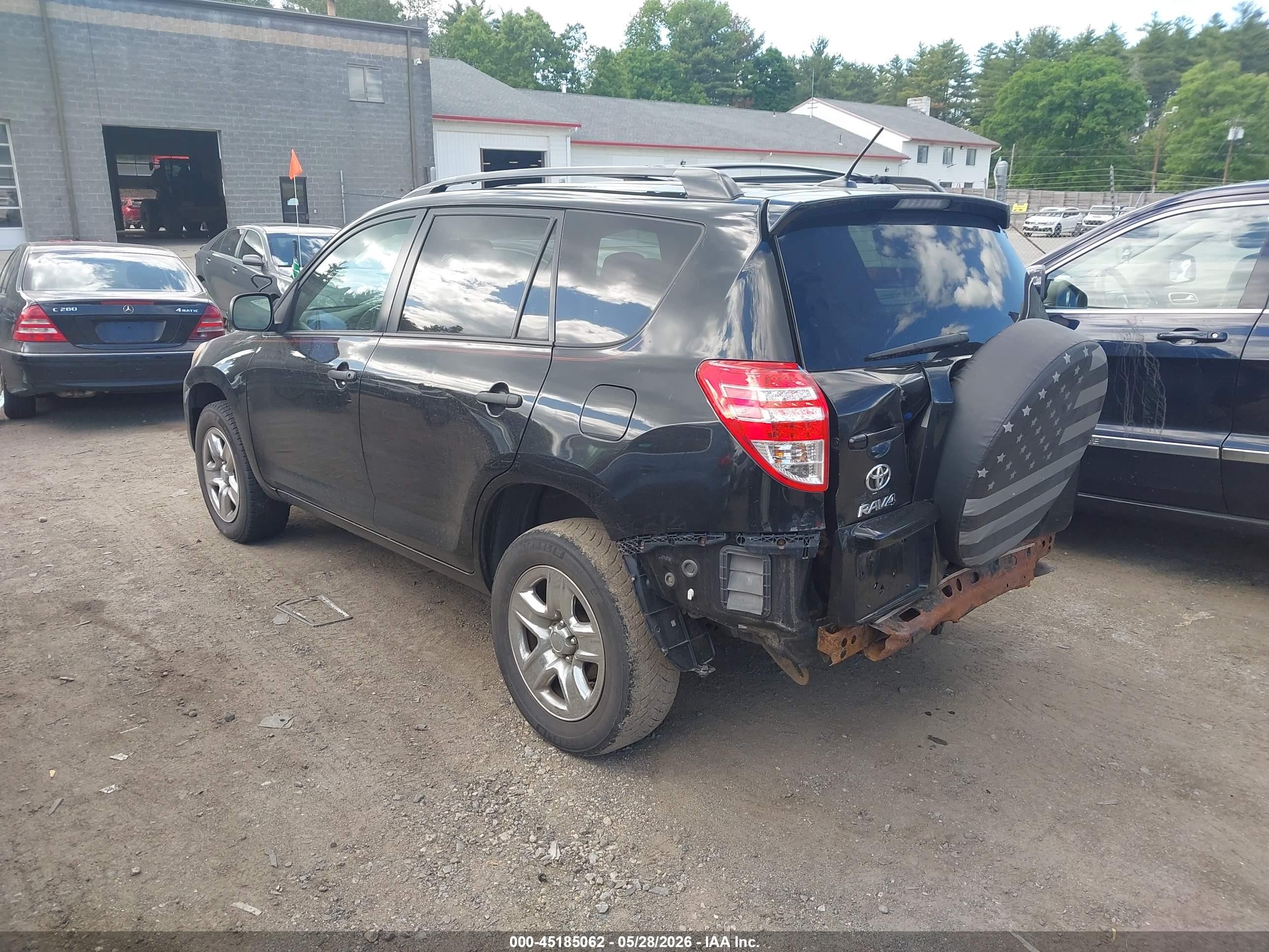 2012 Toyota Rav4   Black vin: 2T3BF4DV1CW256989