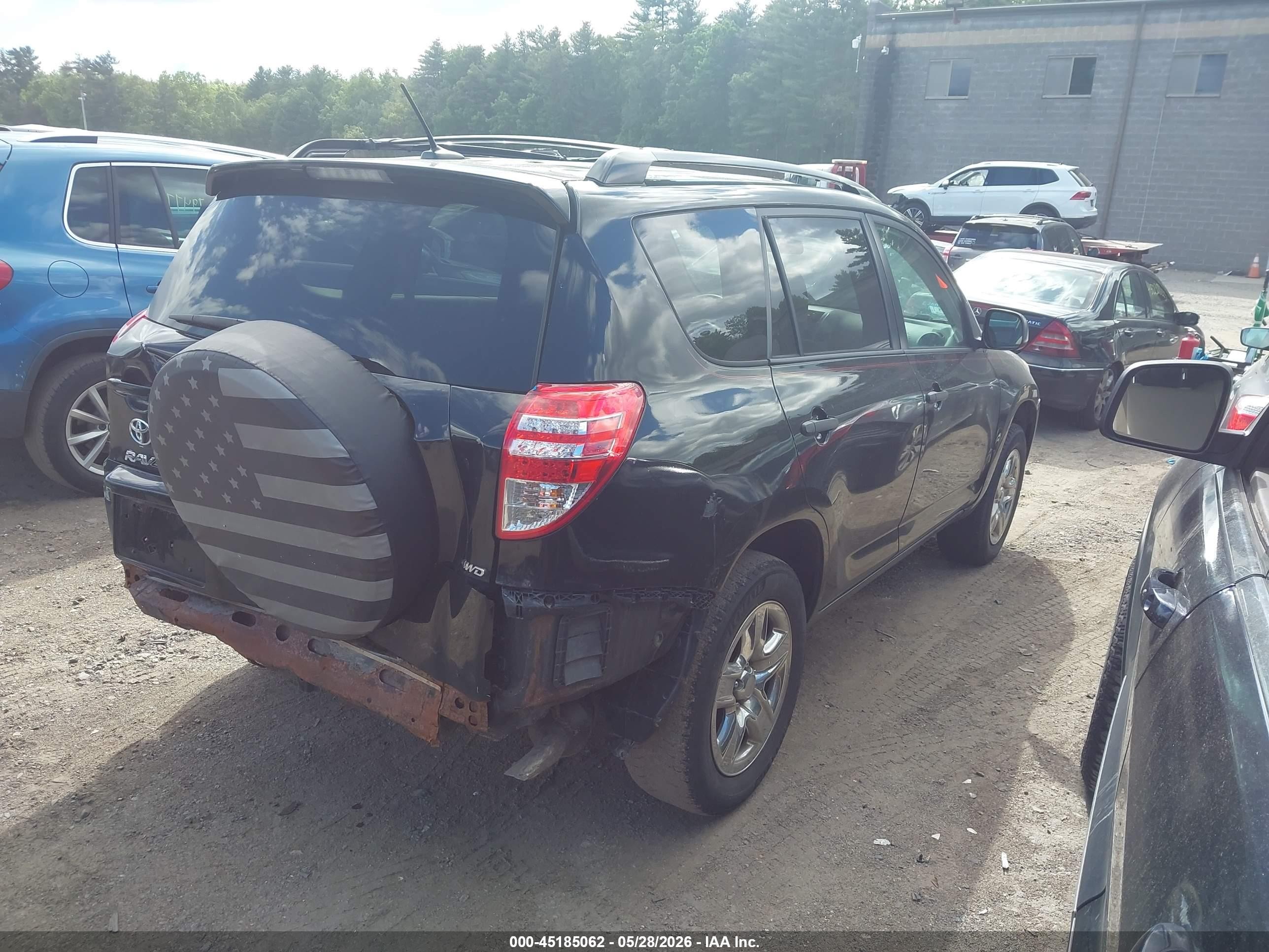 2012 Toyota Rav4   Black vin: 2T3BF4DV1CW256989