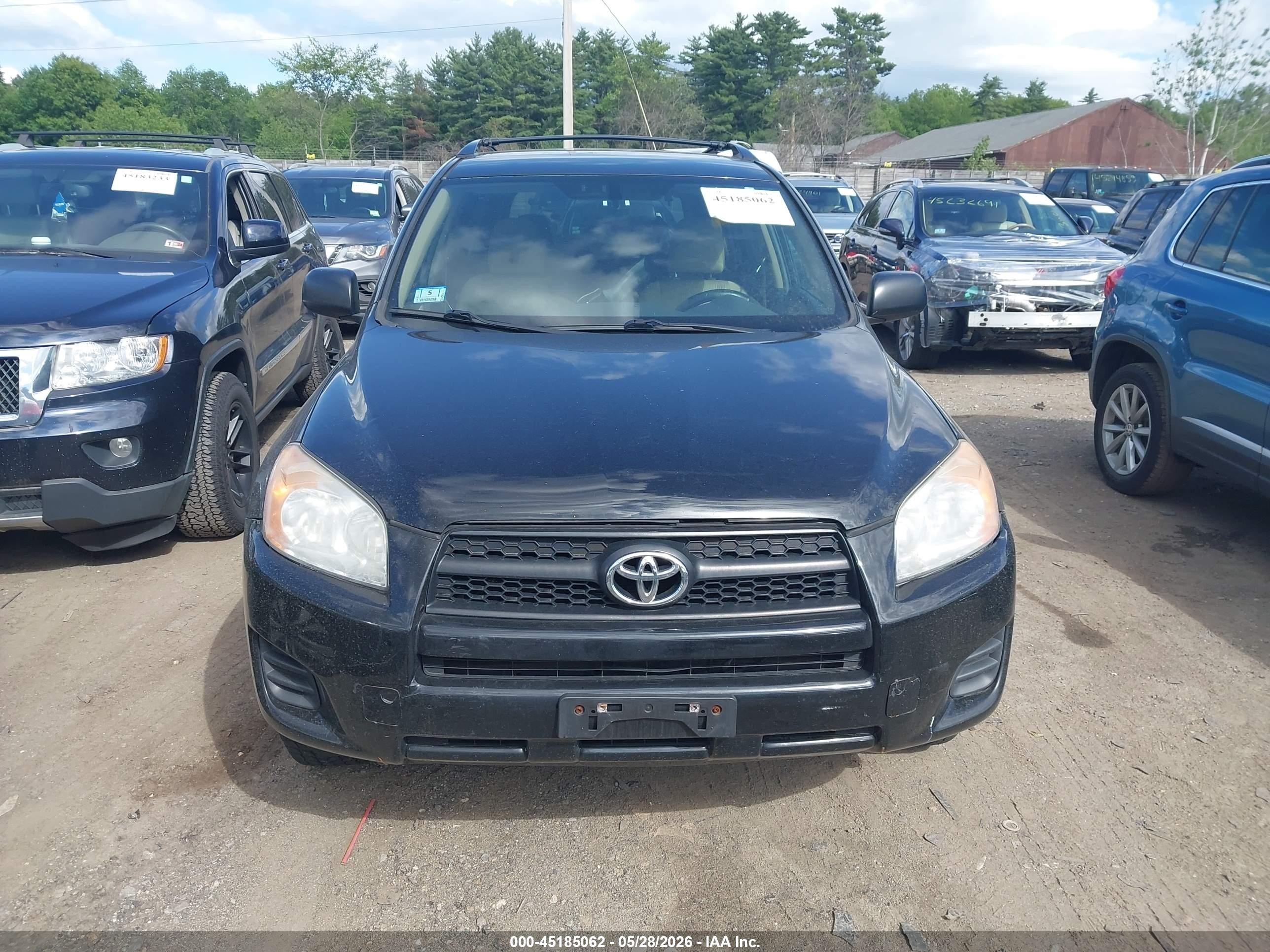 2012 Toyota Rav4   Black vin: 2T3BF4DV1CW256989