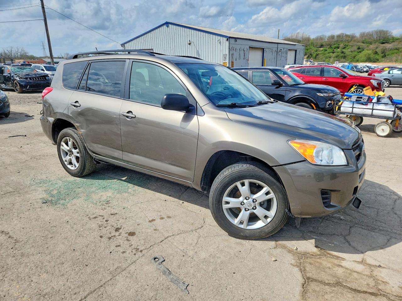 2012 Toyota Rav4 Base Tan vin: 2T3BF4DV1CW265739
